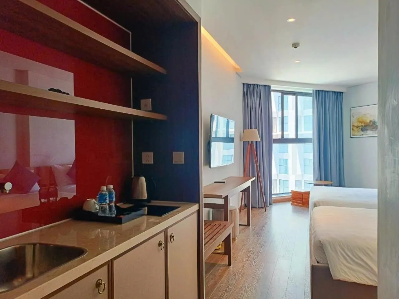 Bed in Apec Nirvana Peace Mui Ne