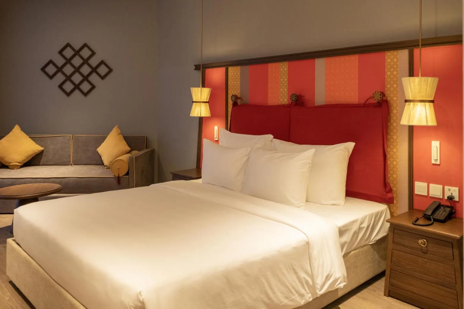 Bed in Apec Nirvana Peace Mui Ne