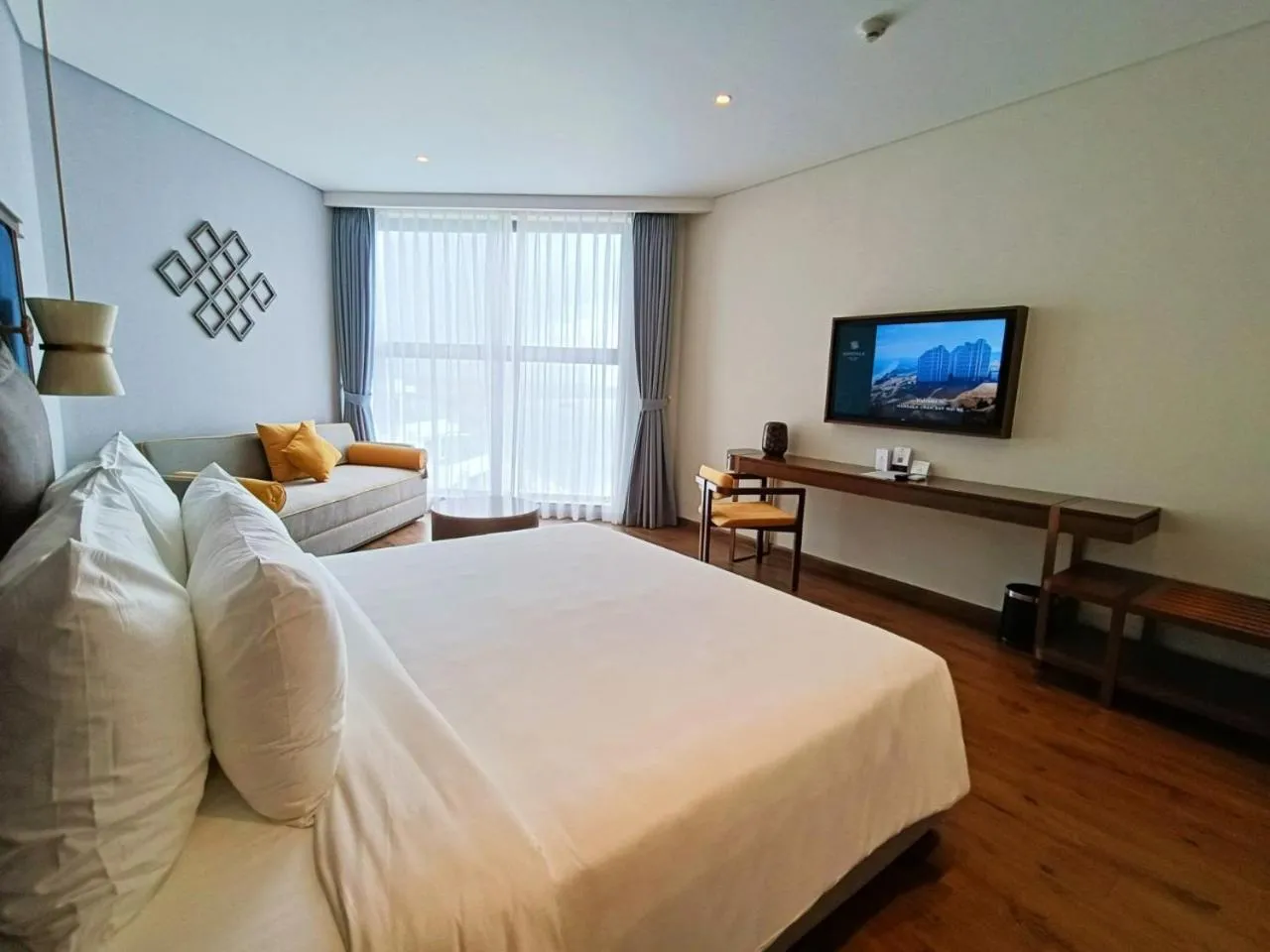 Bed in Apec Nirvana Peace Mui Ne