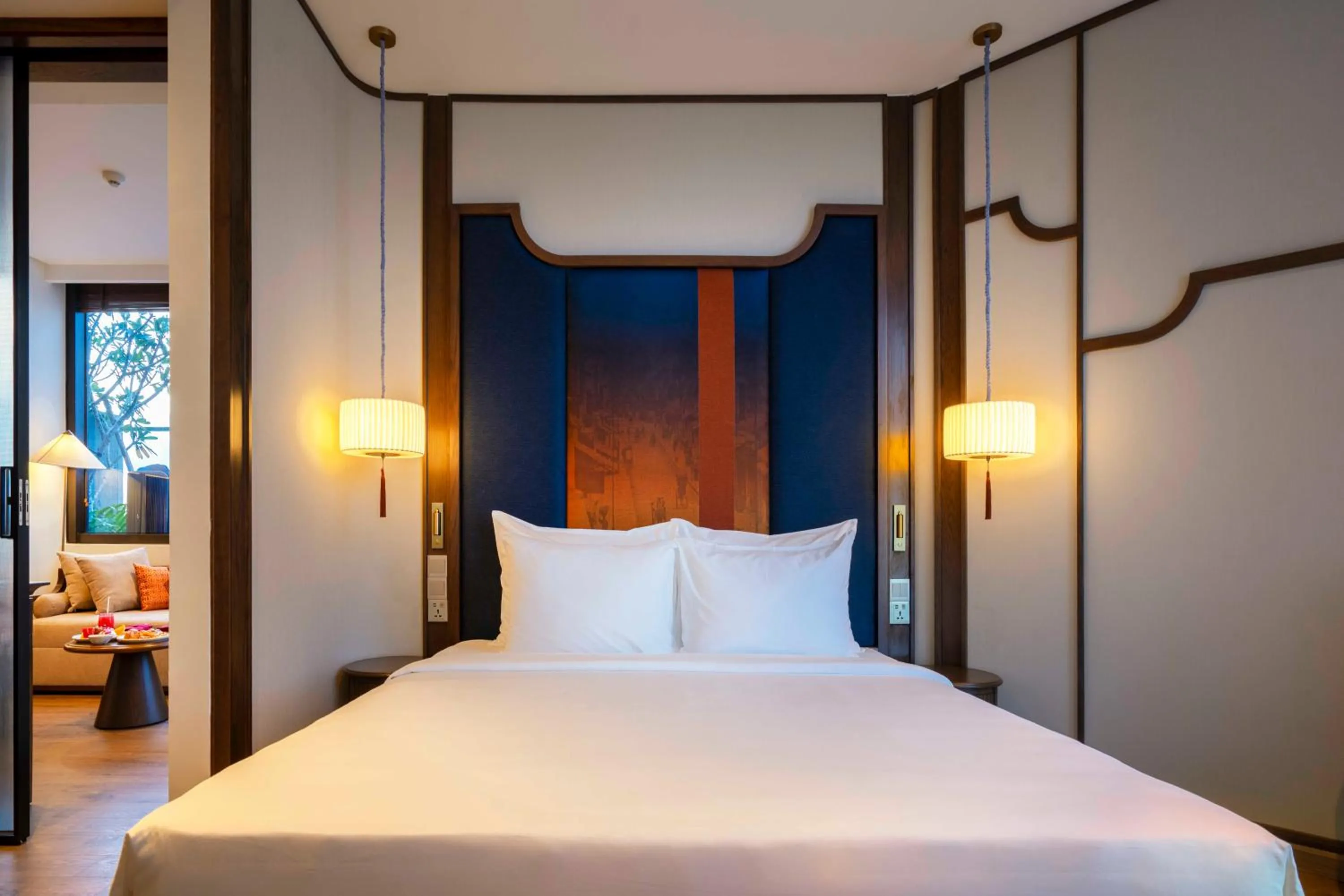 Bed in Apec Nirvana Peace Mui Ne