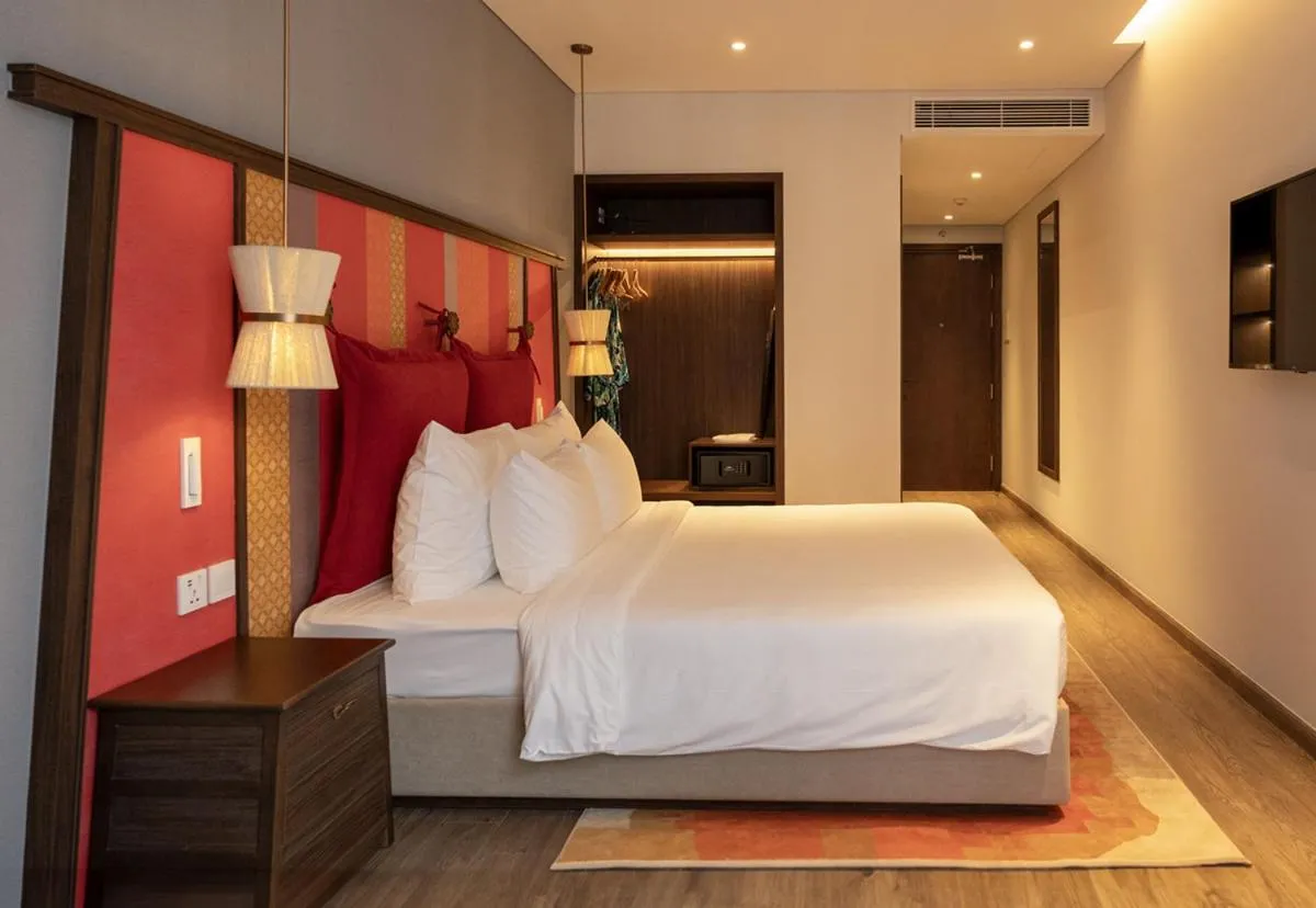 Bed in Apec Nirvana Peace Mui Ne