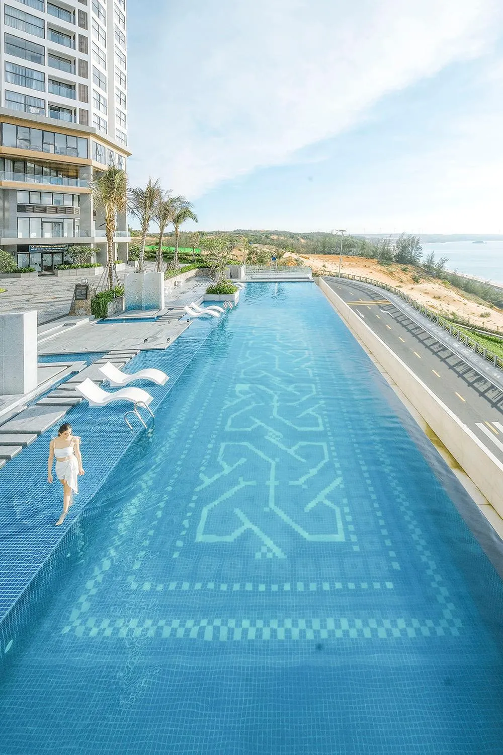 Swimming pool in Apec Nirvana Peace Mui Ne