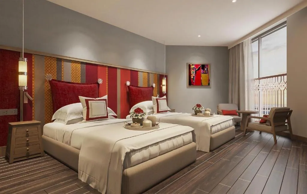 Bed in Apec Nirvana Peace Mui Ne