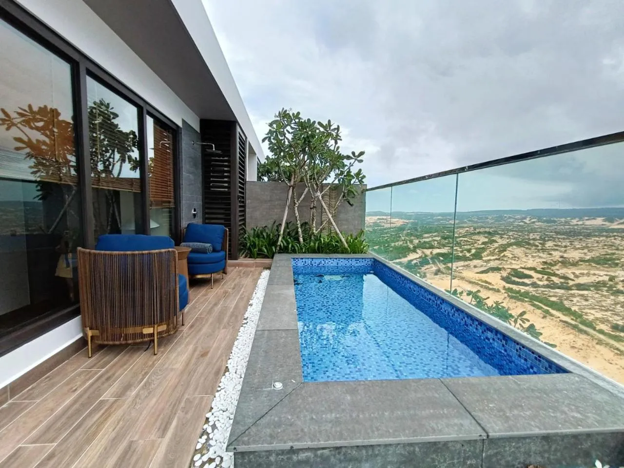 Garden view in Apec Nirvana Peace Mui Ne