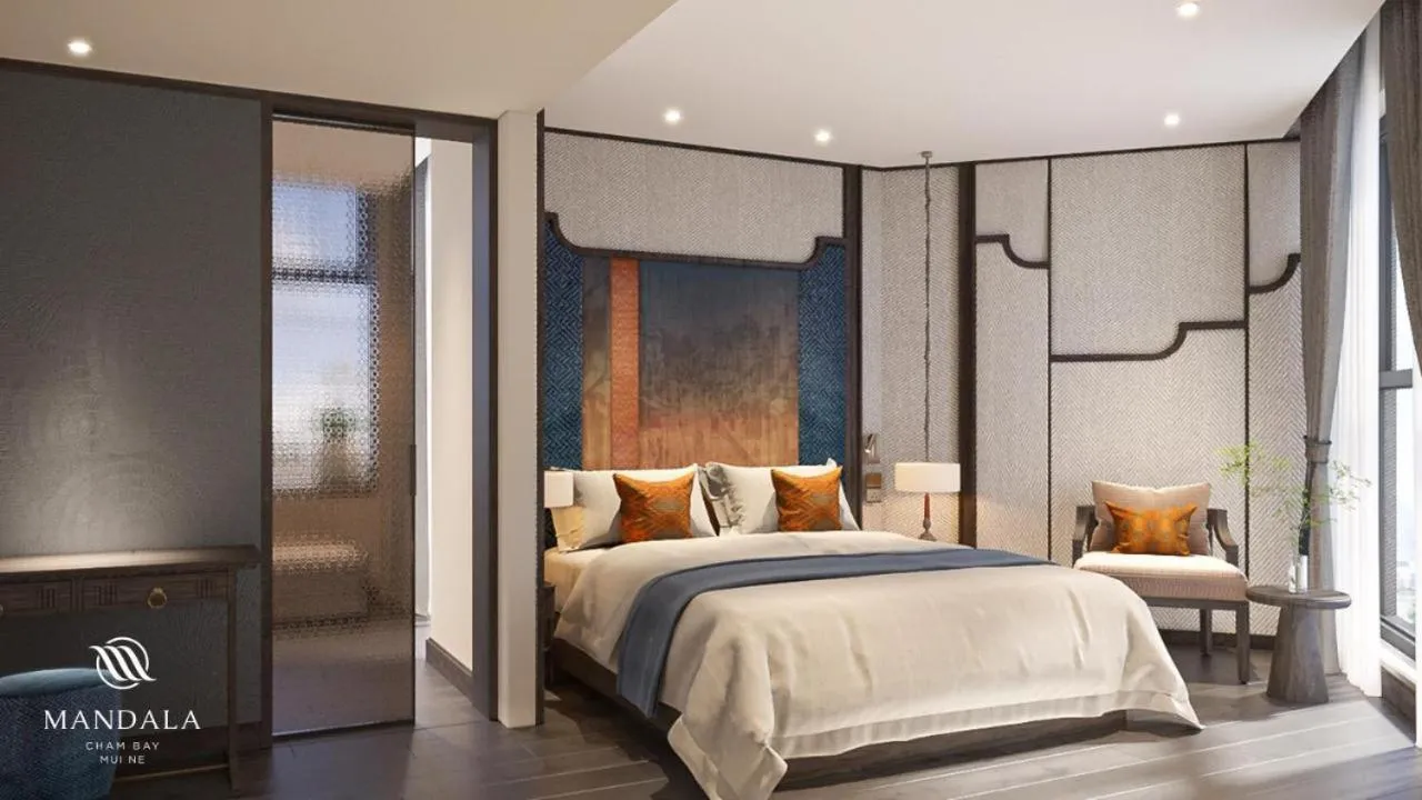 Bed in Apec Nirvana Peace Mui Ne