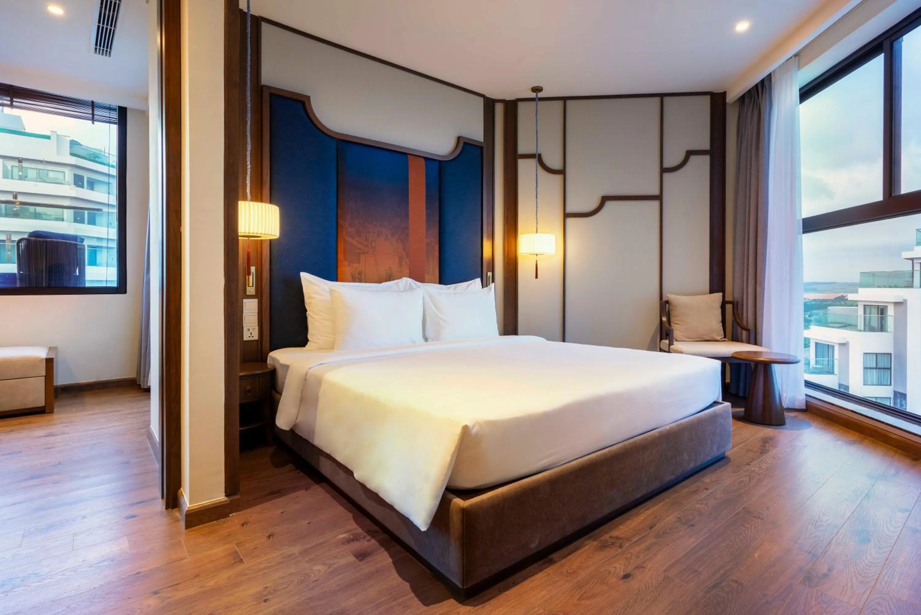Bed in Apec Nirvana Peace Mui Ne