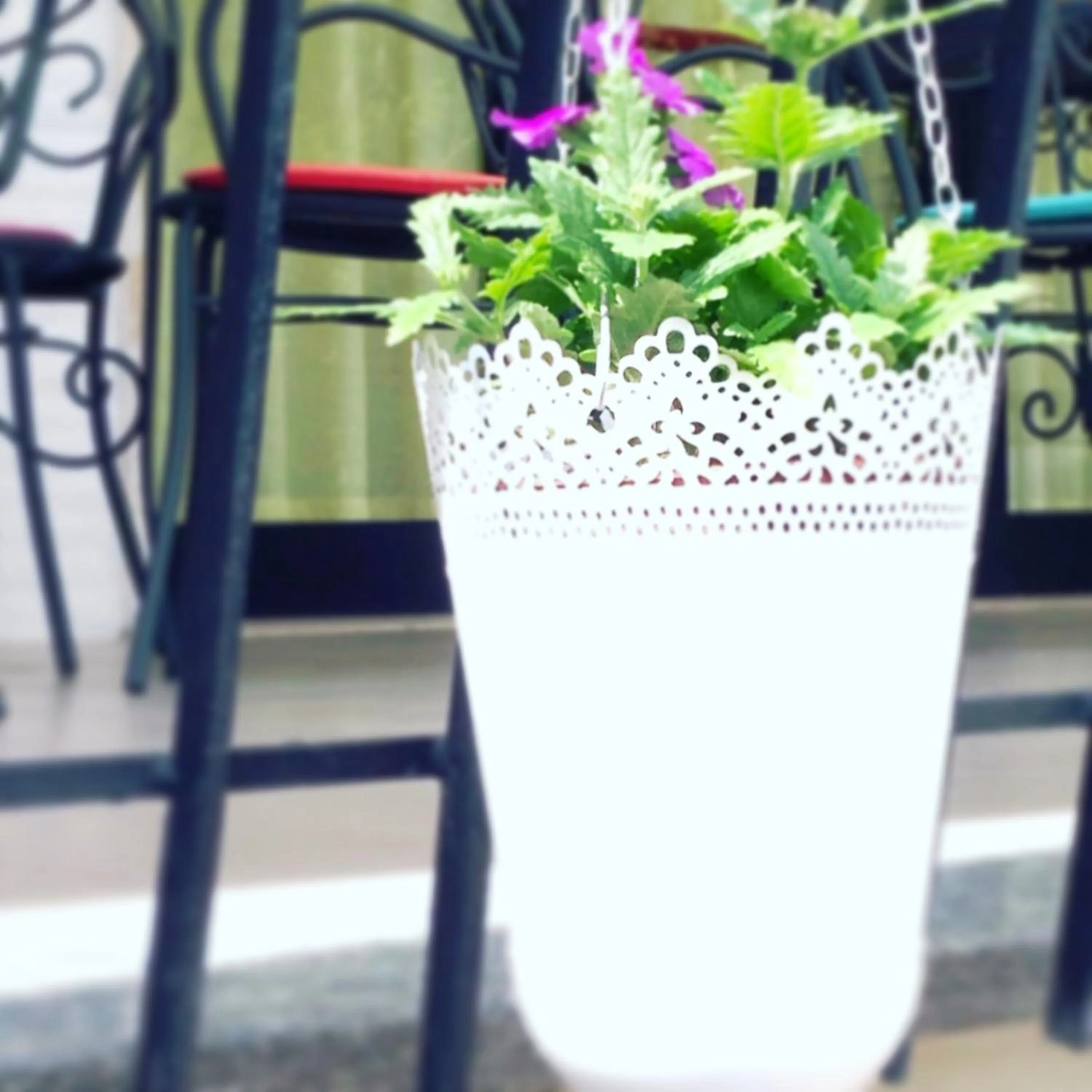 Balcony/Terrace in Hotel Lux