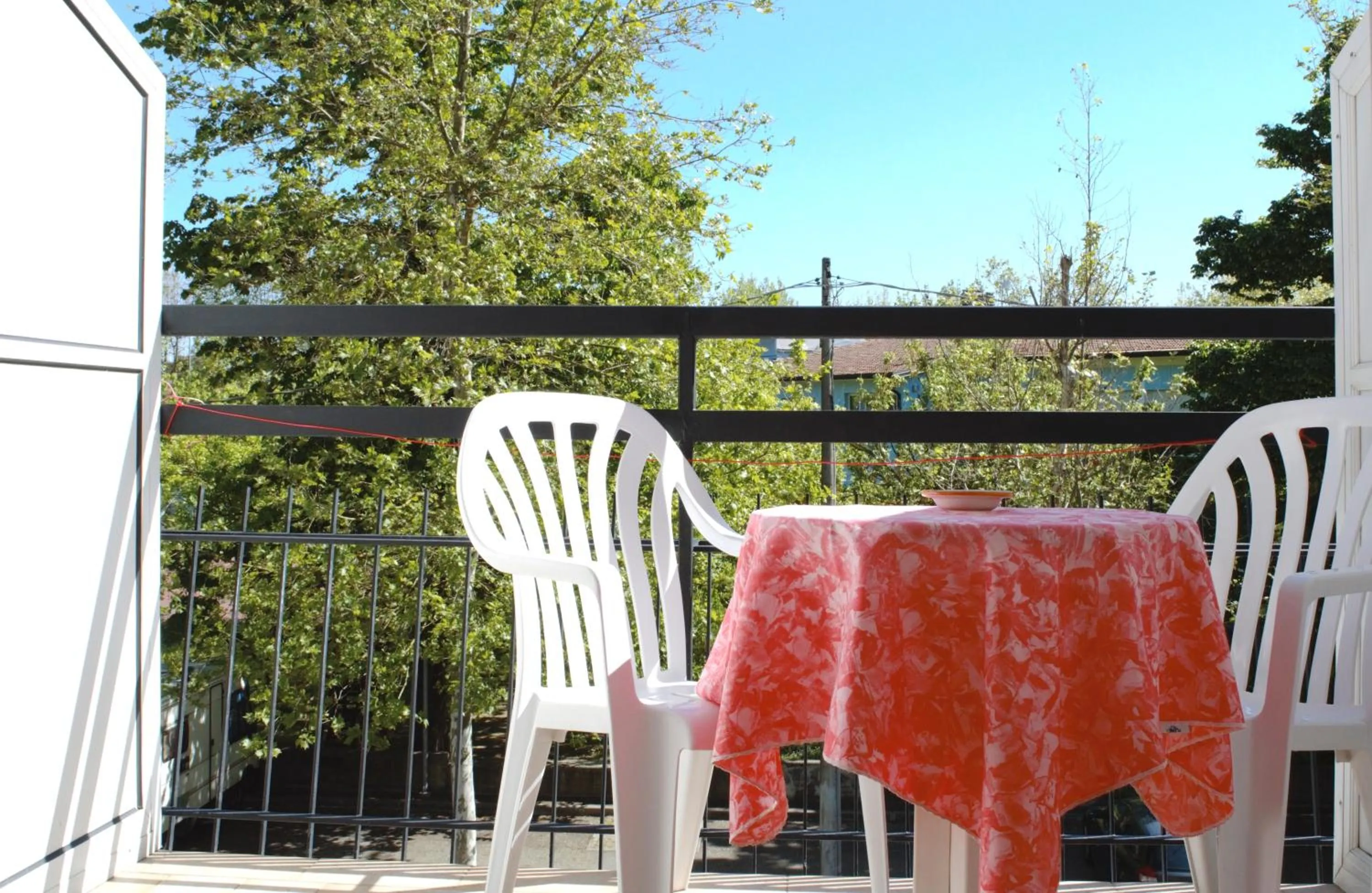 Balcony/Terrace in Hotel Lux