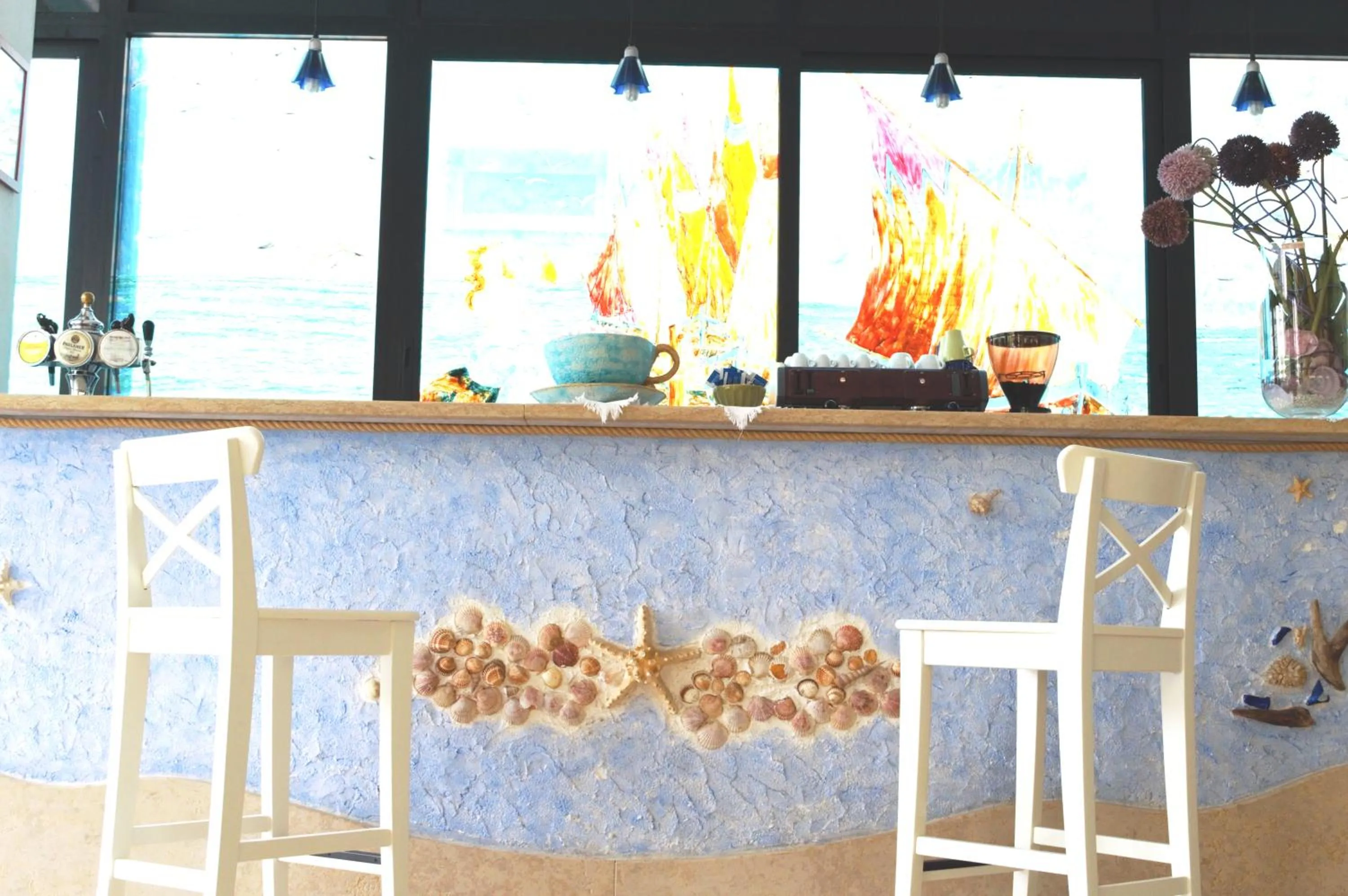 Lounge or bar in Hotel Lux