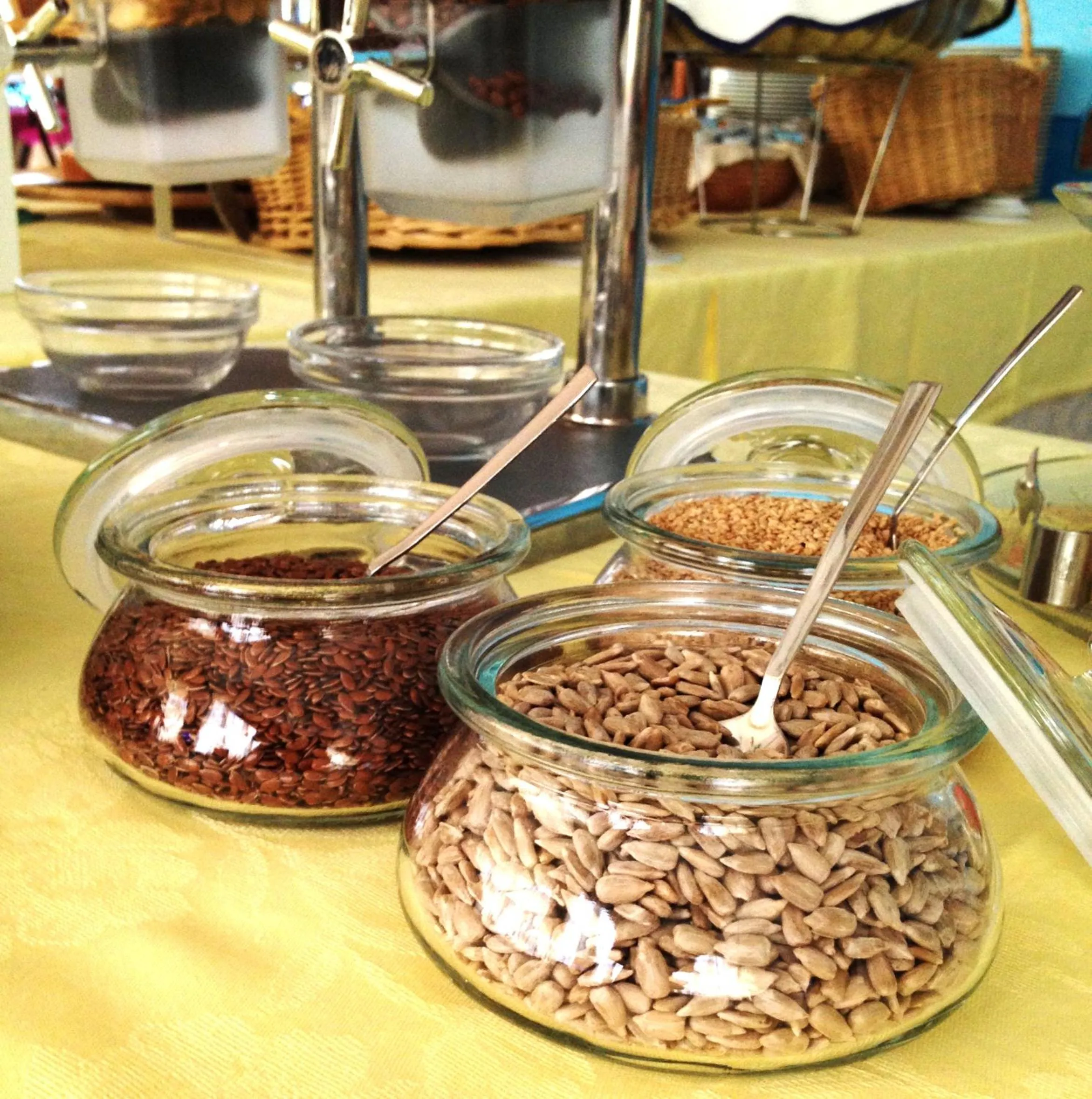 Buffet breakfast in Hotel Lux