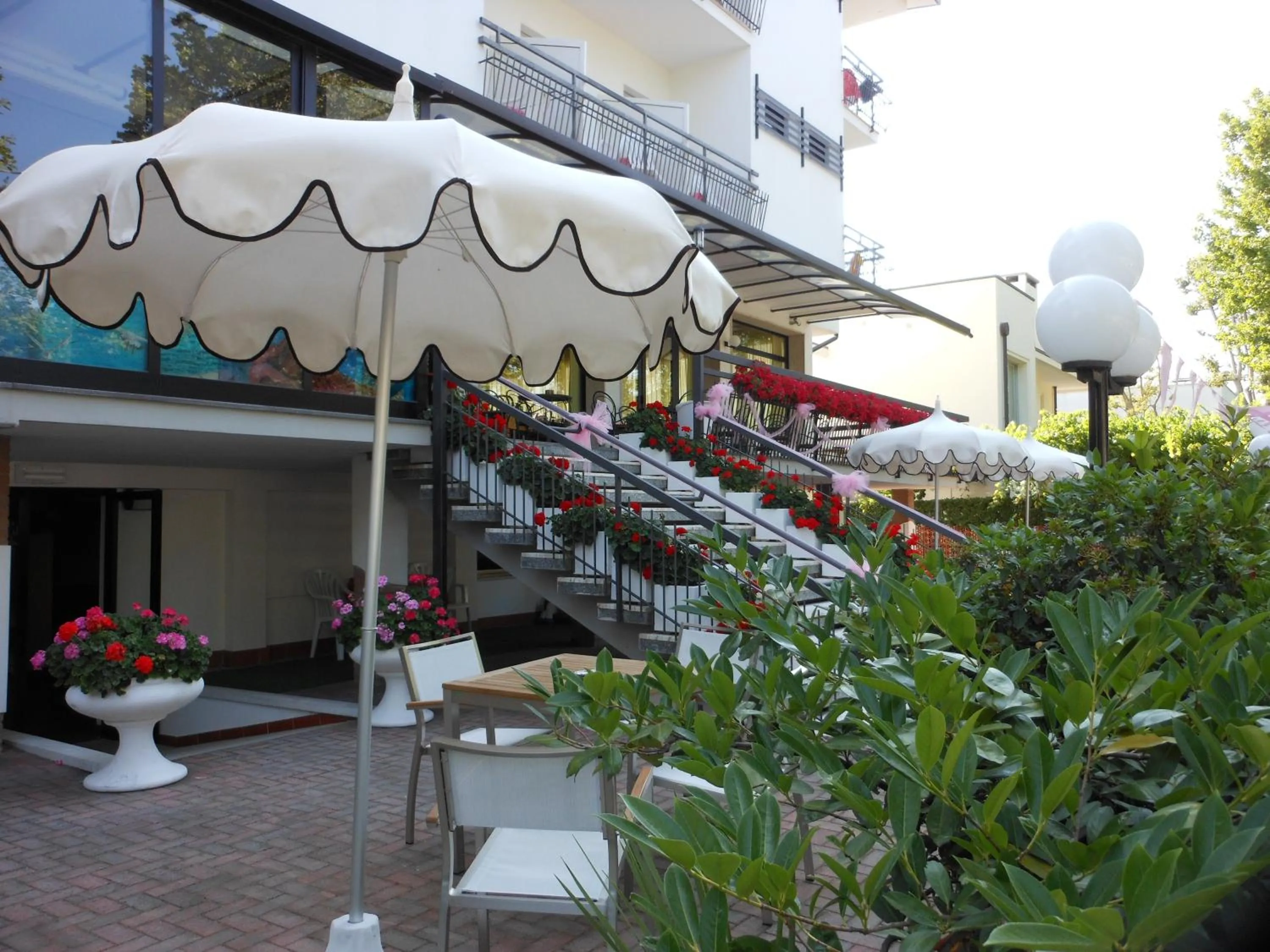 Facade/entrance in Hotel Lux