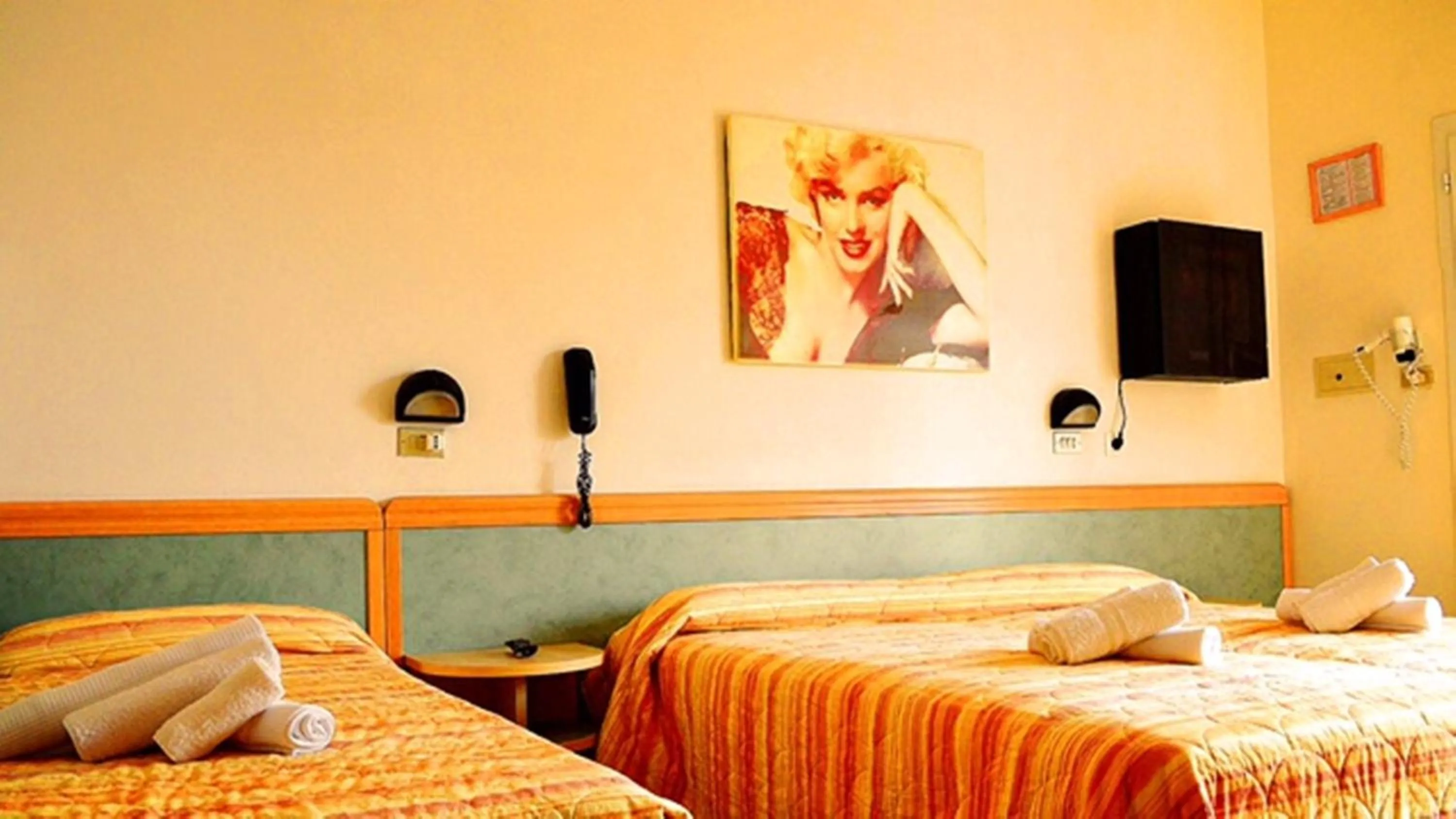 Bedroom in Hotel Lux