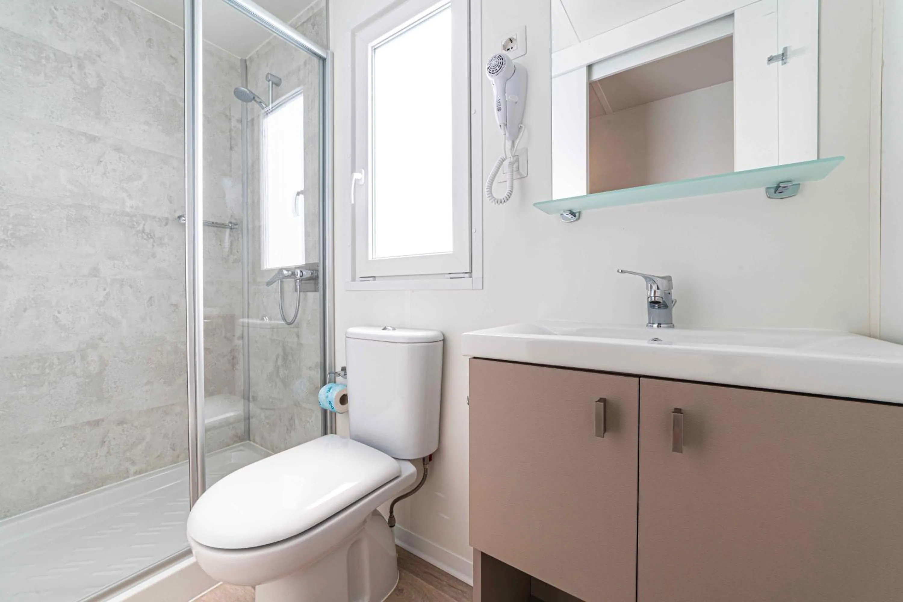 Shower in Camping Village Capo D'Orso