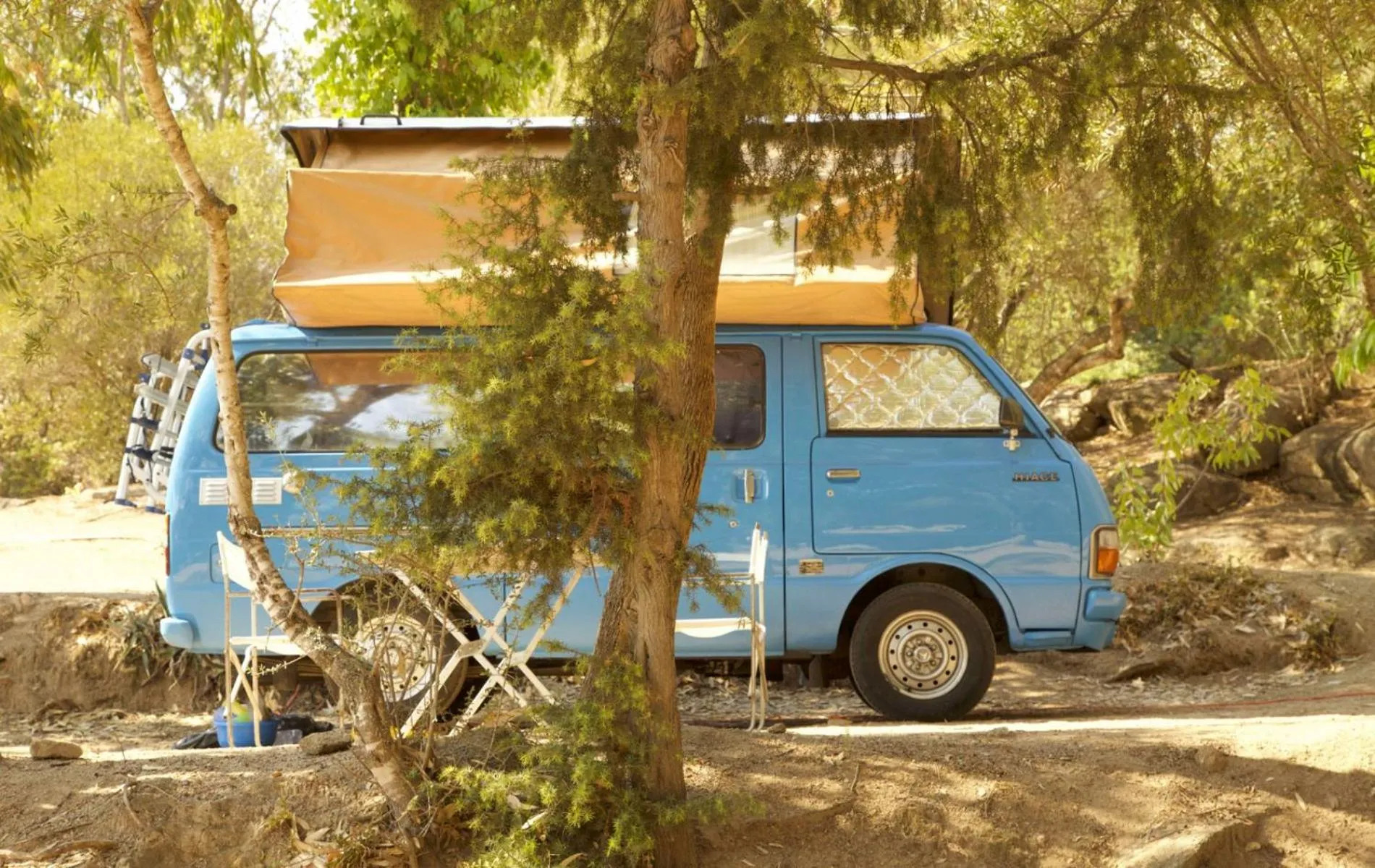 Natural landscape in Camping Village Capo D'Orso