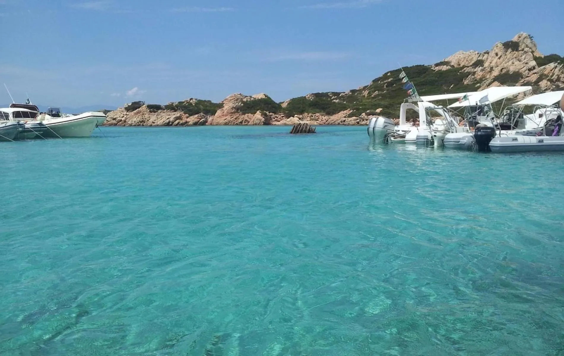 Natural landscape in Camping Village Capo D'Orso