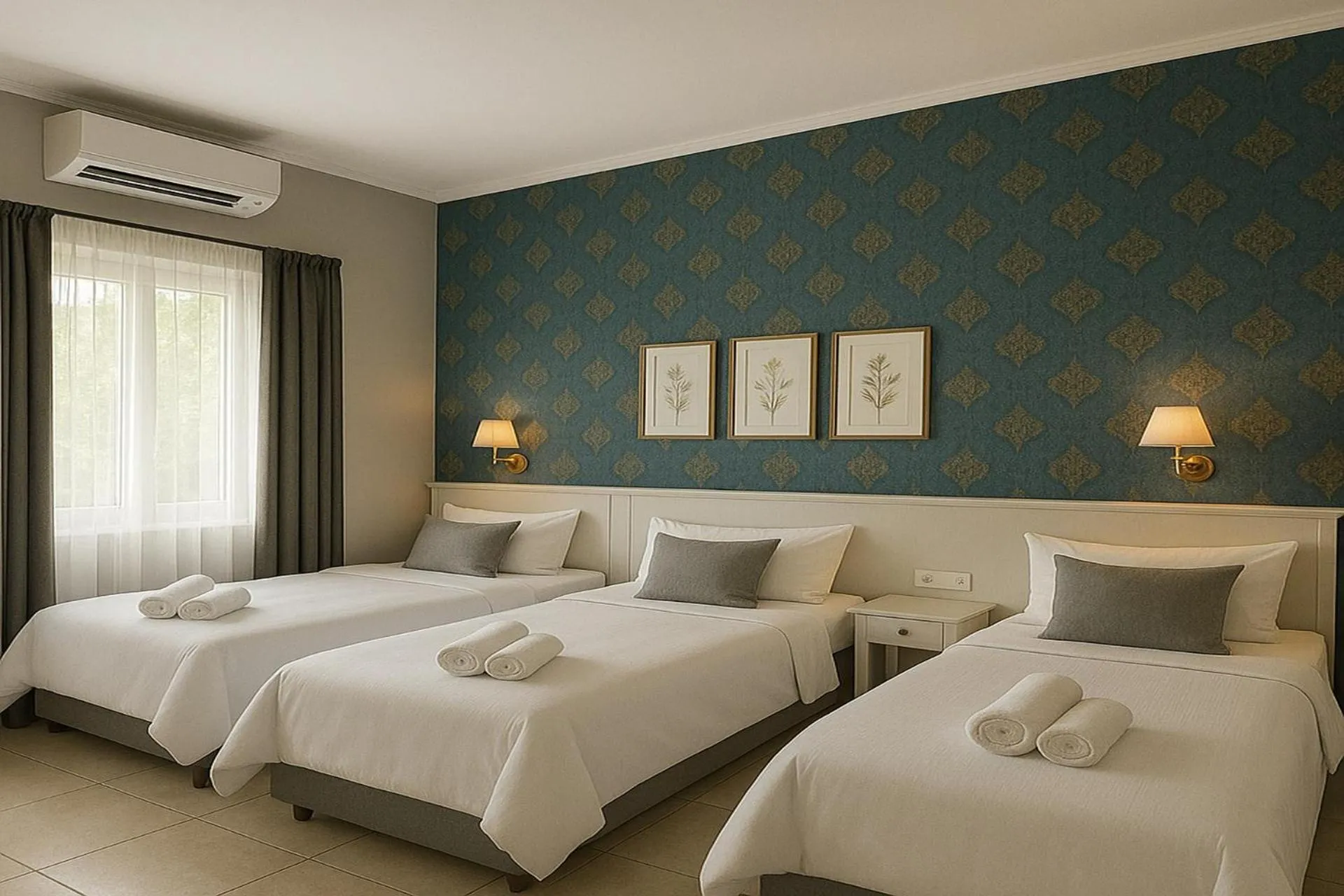 Bed in Çorlu Safir Hotel & City Center