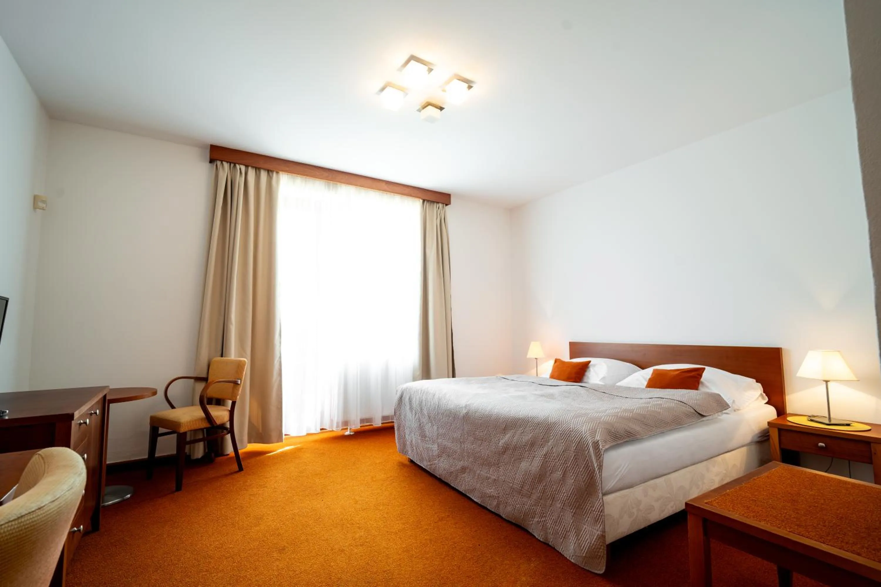 Bed in Golf Hotel Austerlitz