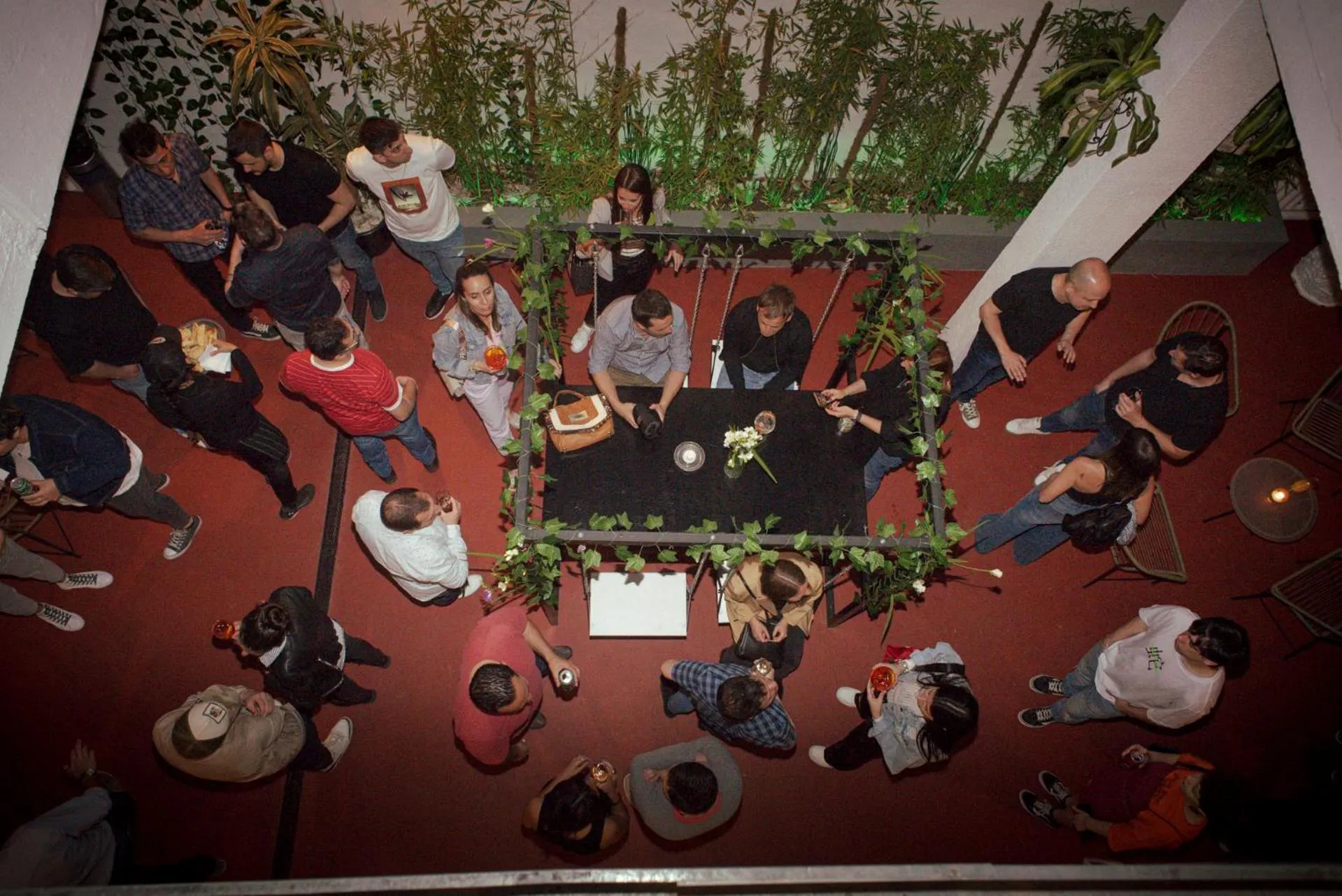 Patio in PH Palermo Hostel