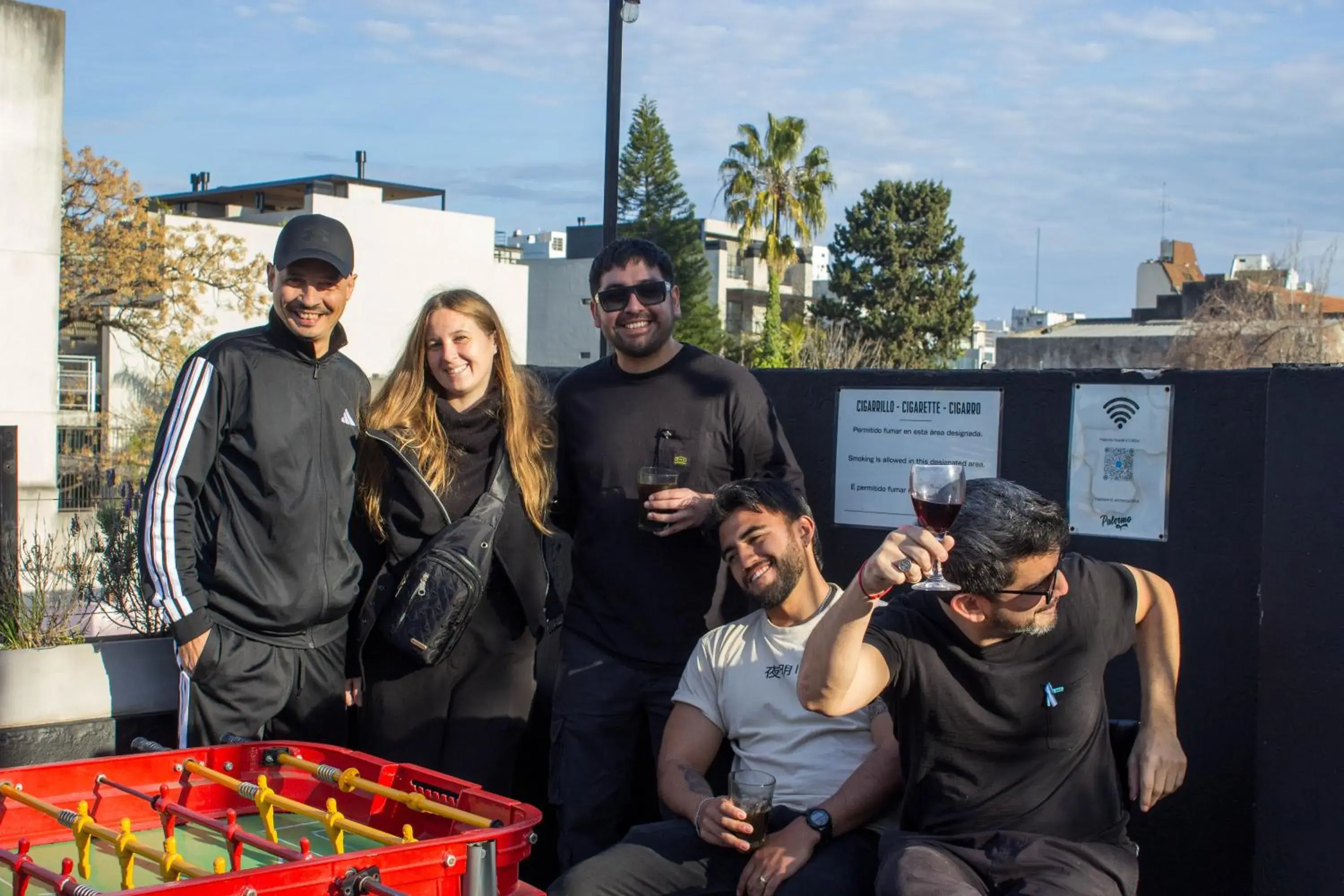 Property building in PH Palermo Hostel Property building in PH Palermo Hostel