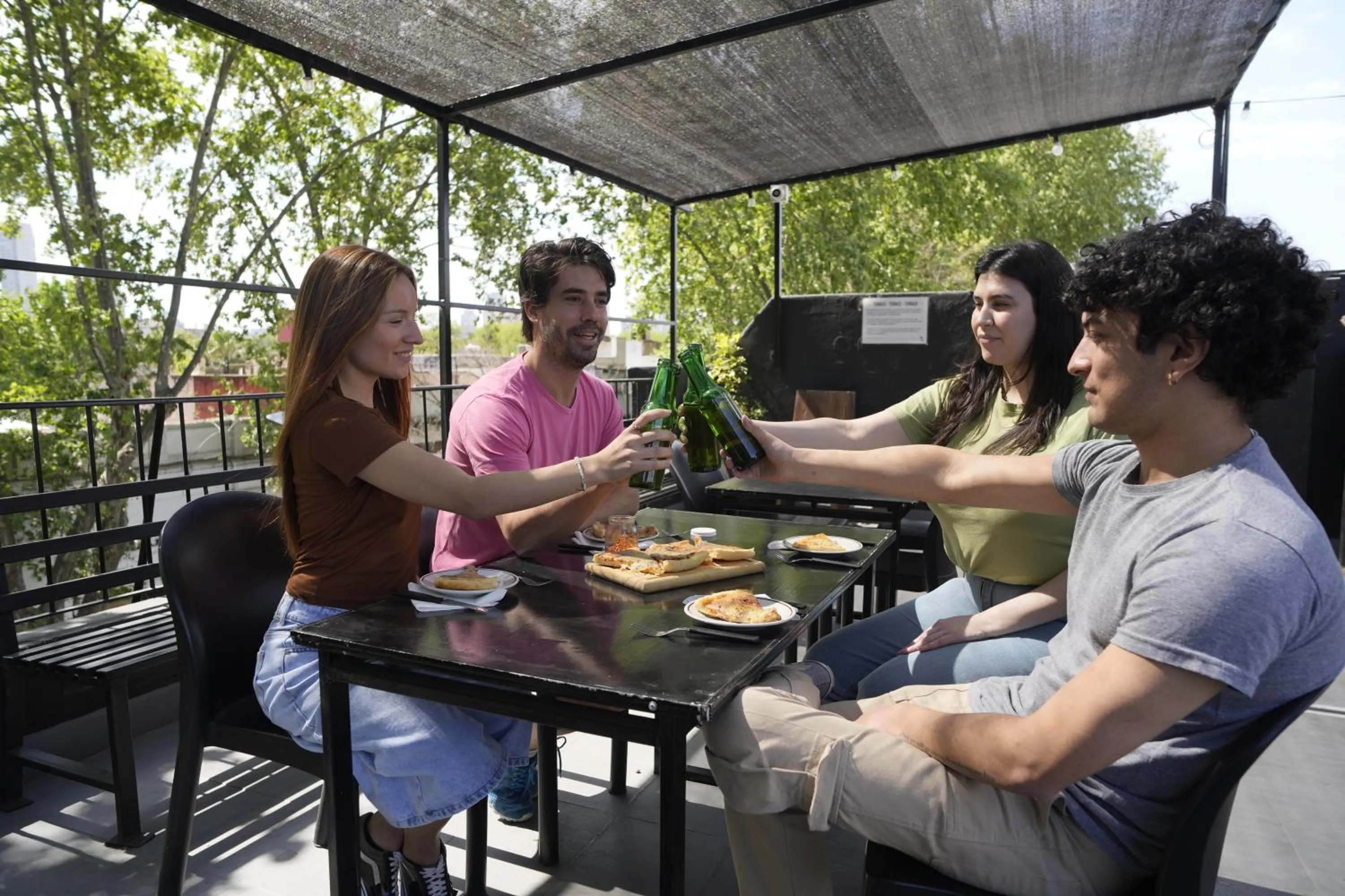 Balcony/Terrace in PH Palermo Hostel