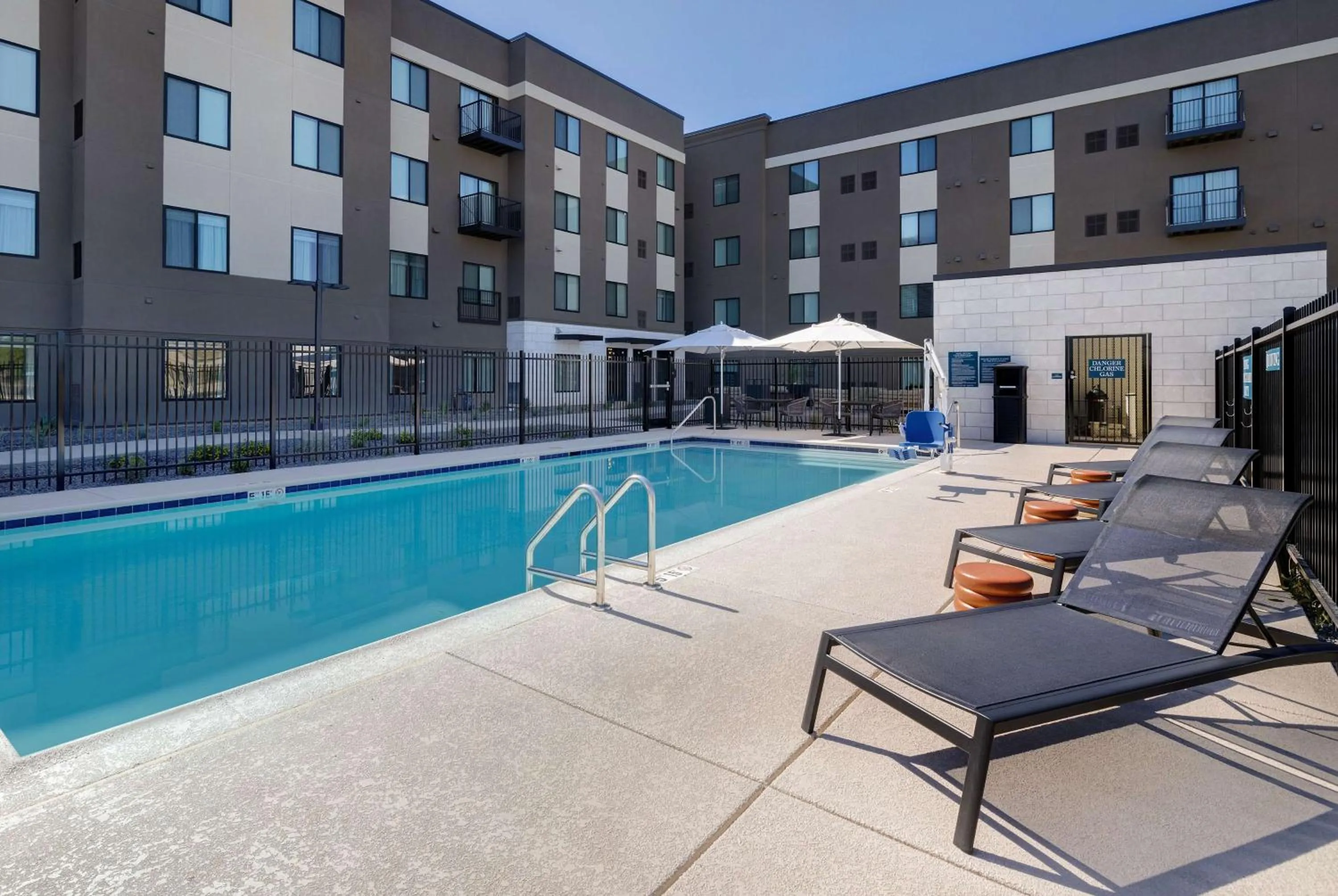 Pool view in WaterWalk Extended Stay by Wyndham Huntsville