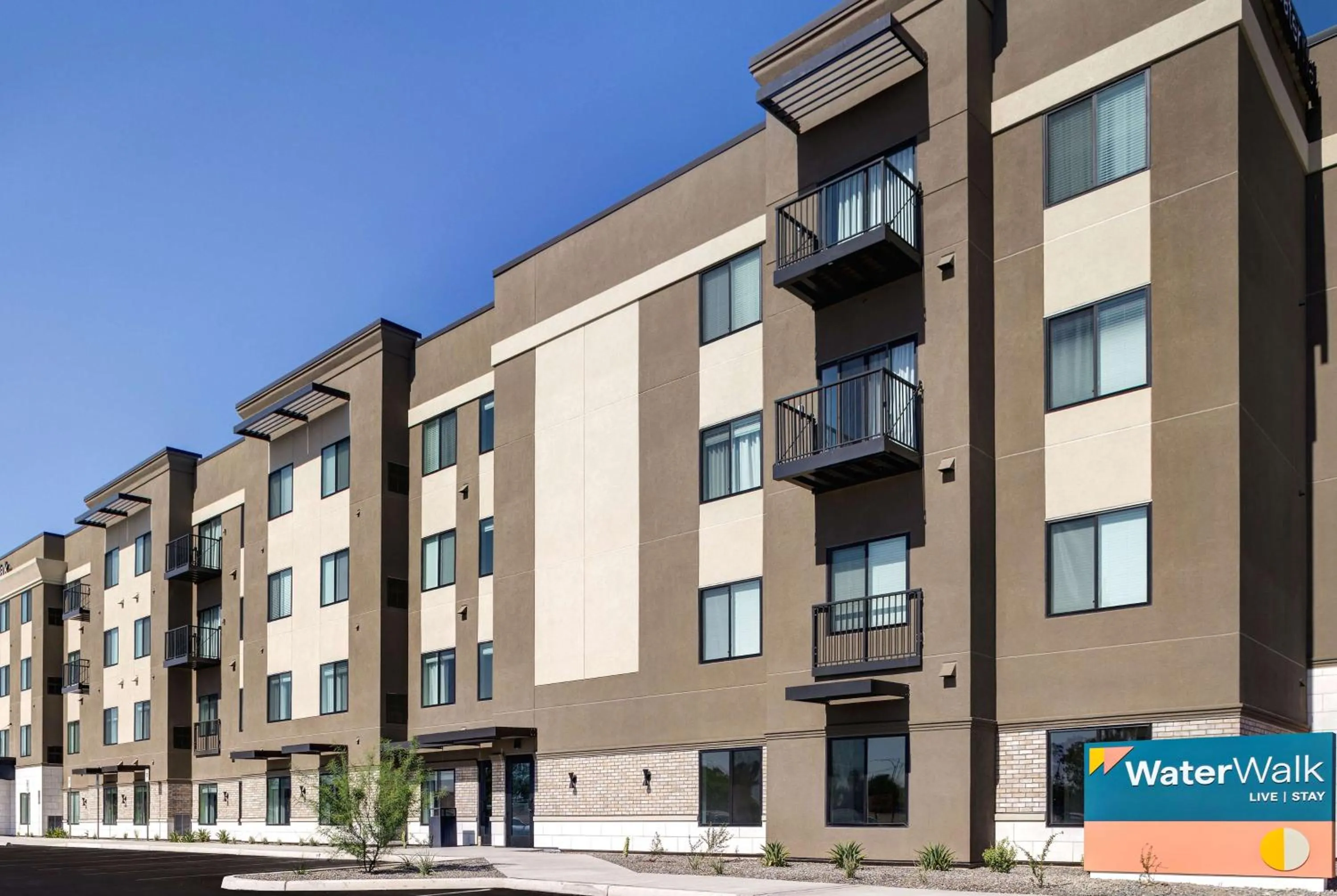 Property building in WaterWalk Extended Stay by Wyndham Huntsville