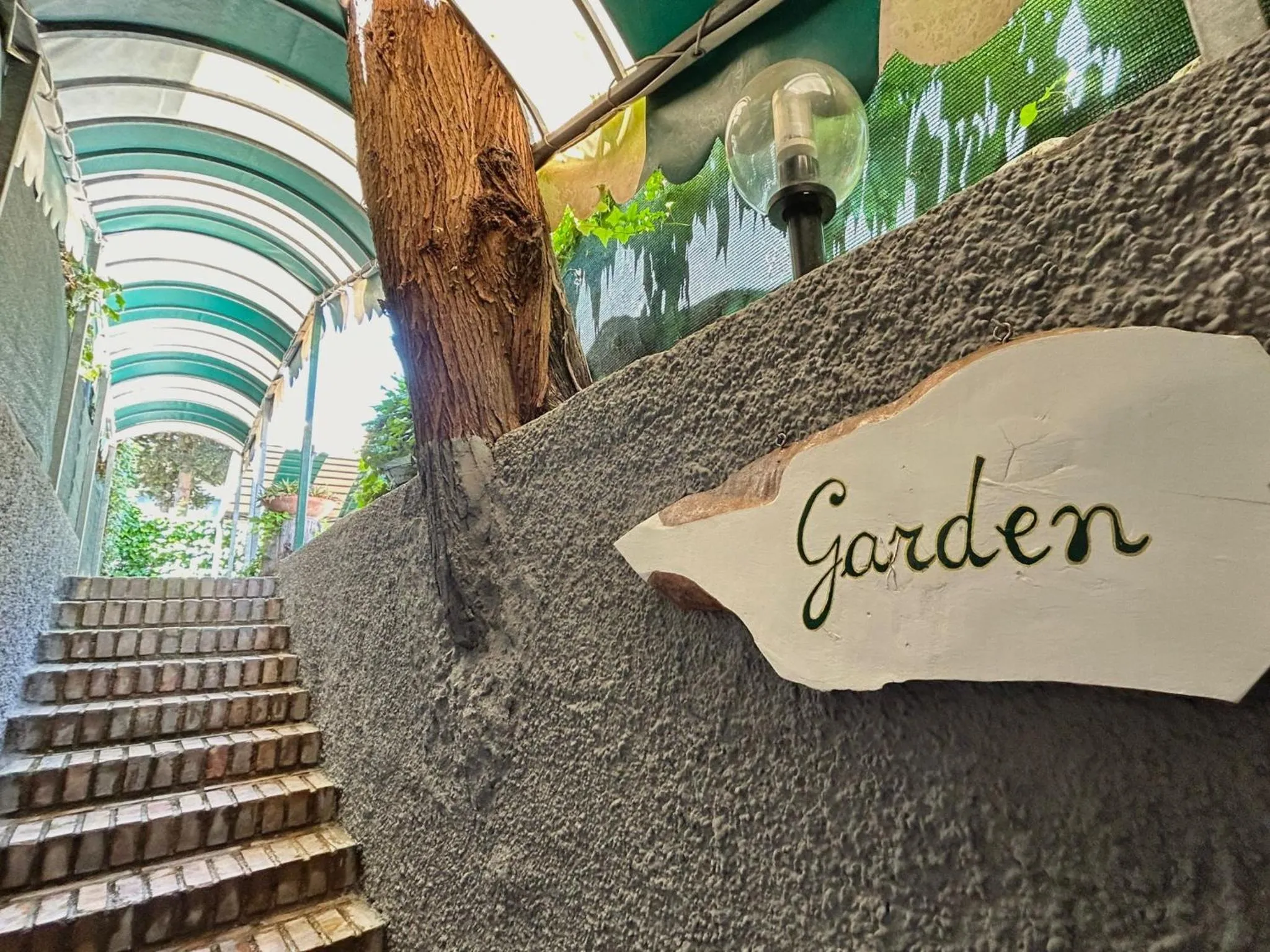 Garden in Hotel "Il Parco" B&B Sirolo