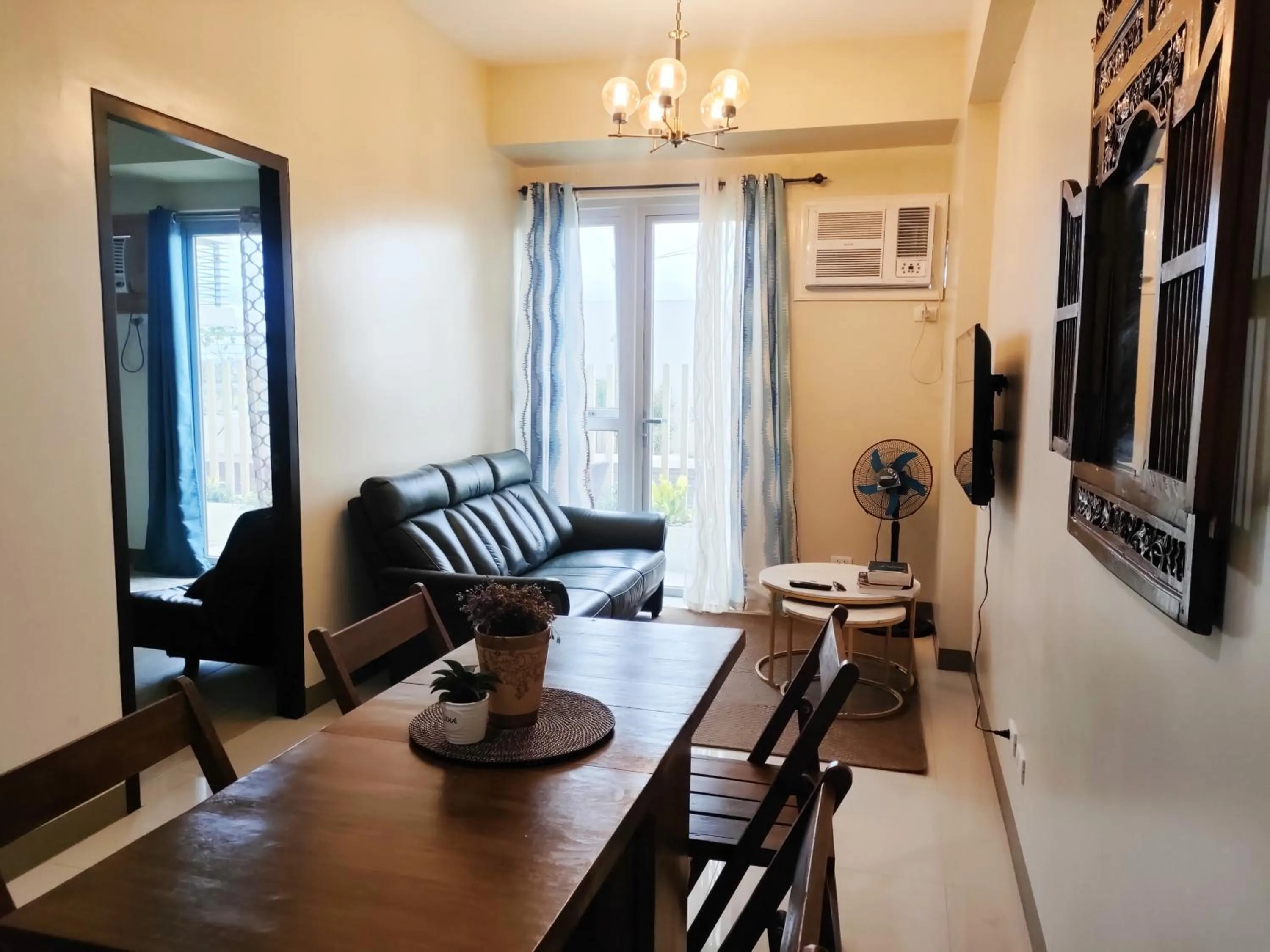 Living room in The Verdin at Maple Grove