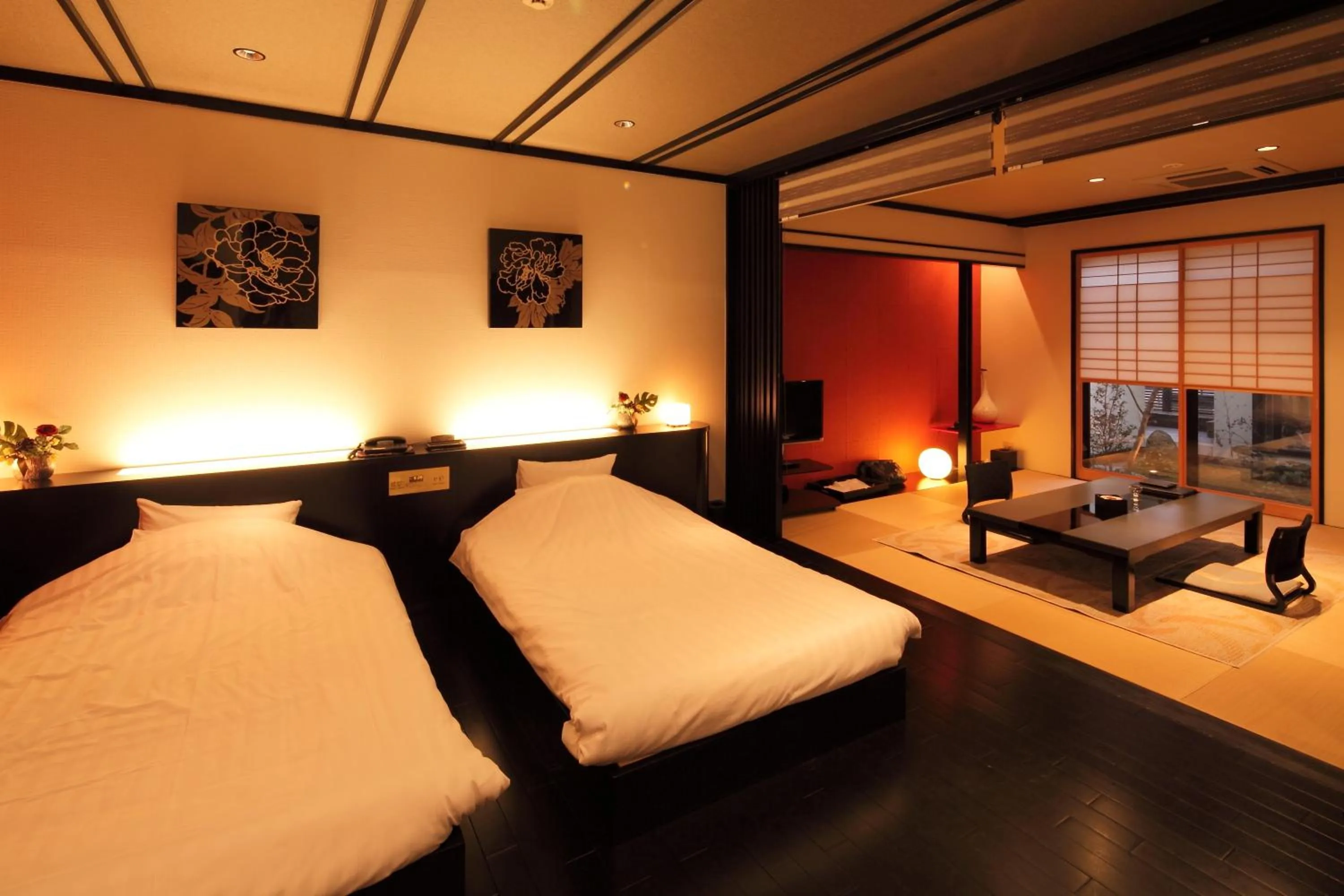 Photo of the whole room, Bed in Bettei Soan