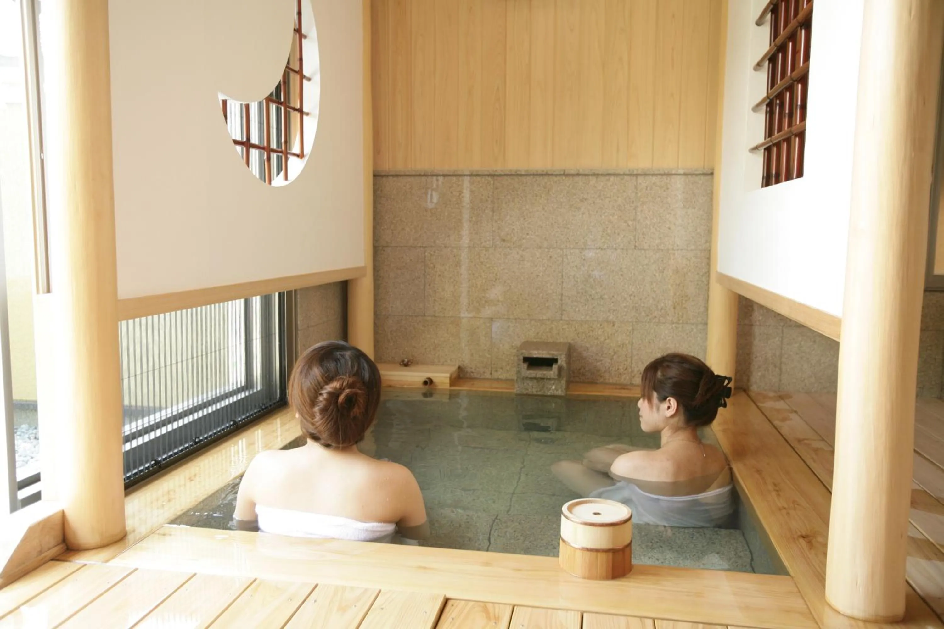 Hot Spring Bath in Bettei Soan