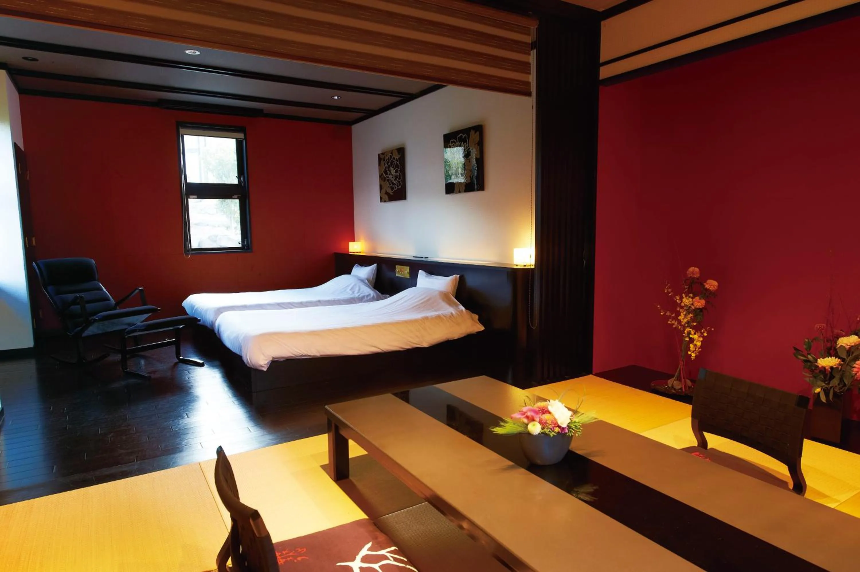 Photo of the whole room, Bed in Bettei Soan