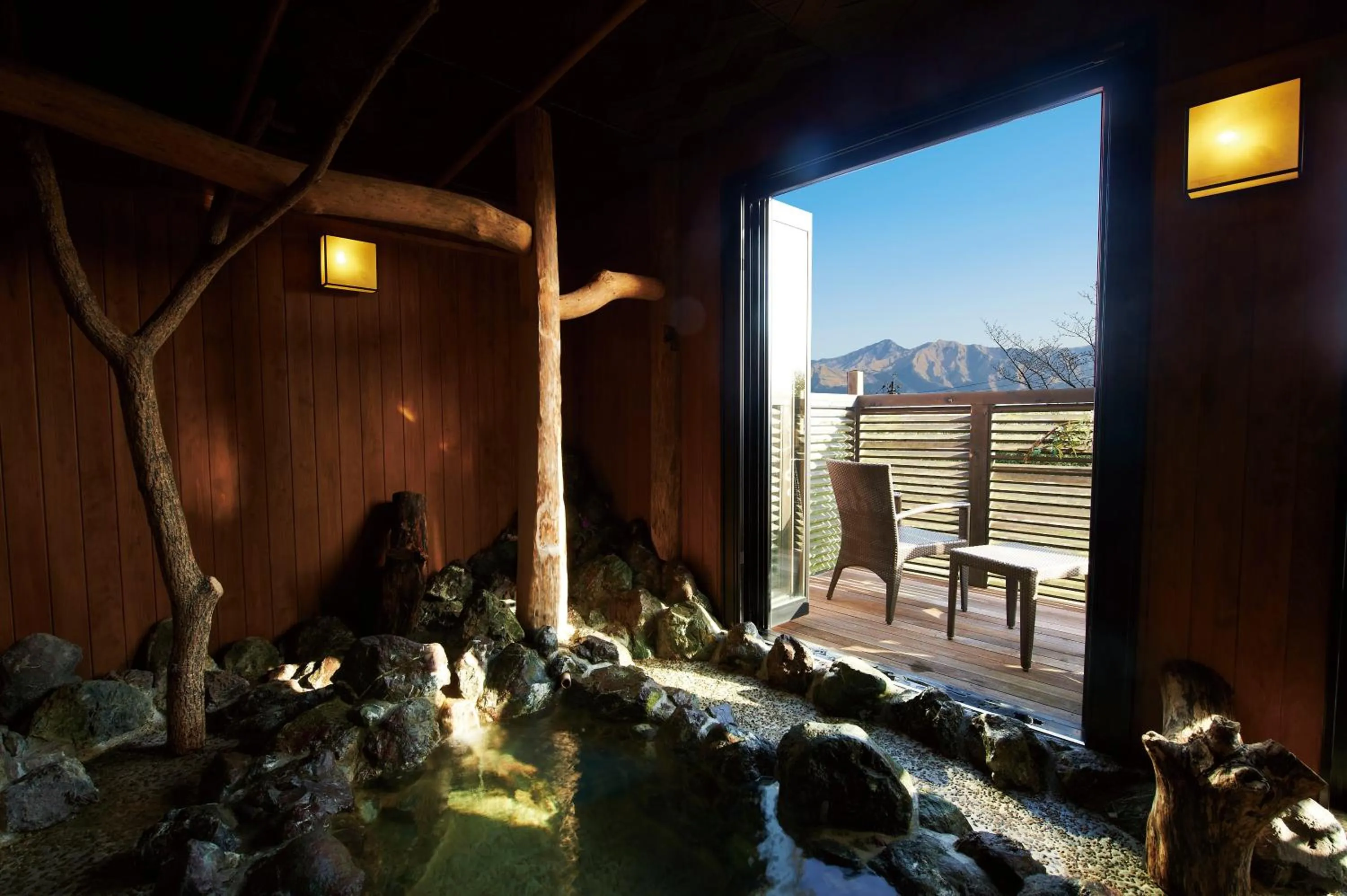 Hot Spring Bath in Bettei Soan