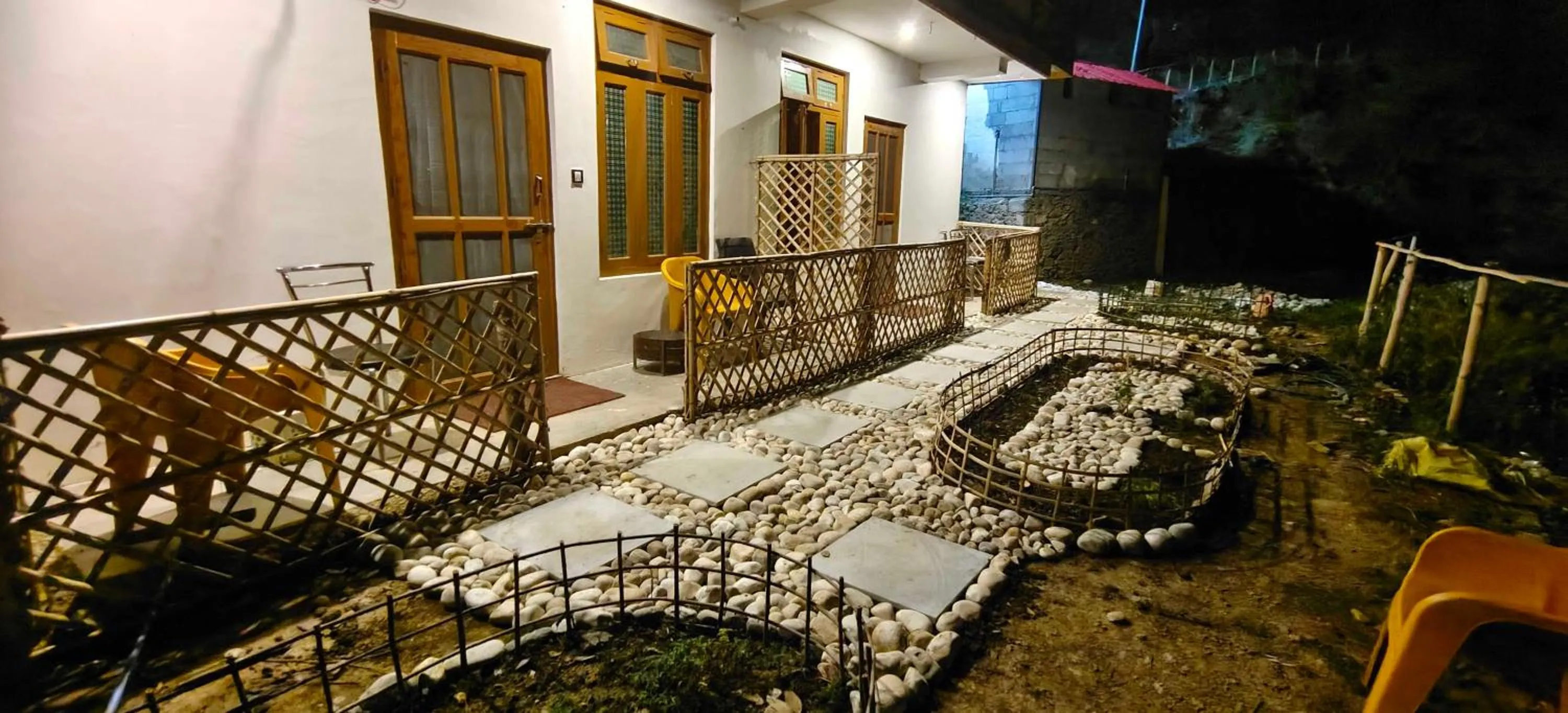 Property building in hotel chakrata green and camping