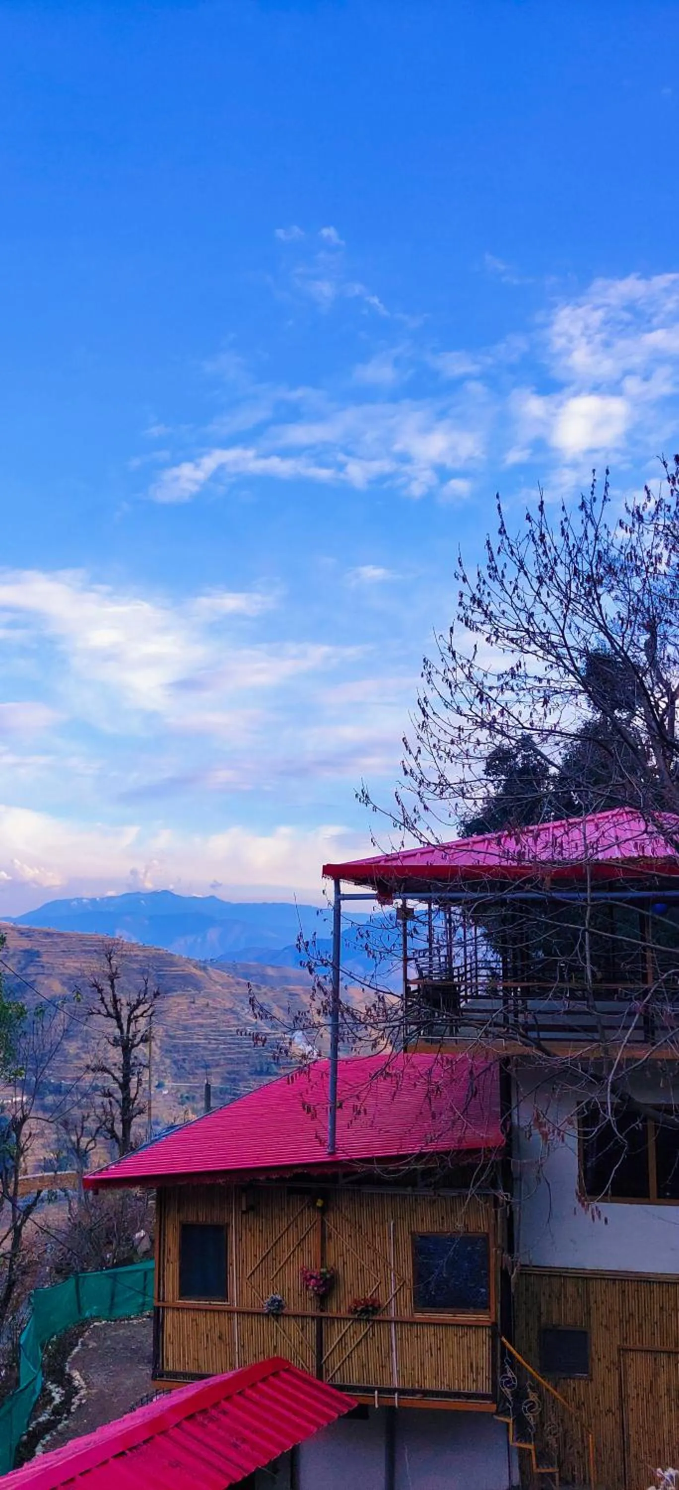 View (from property/room) in hotel chakrata green and camping