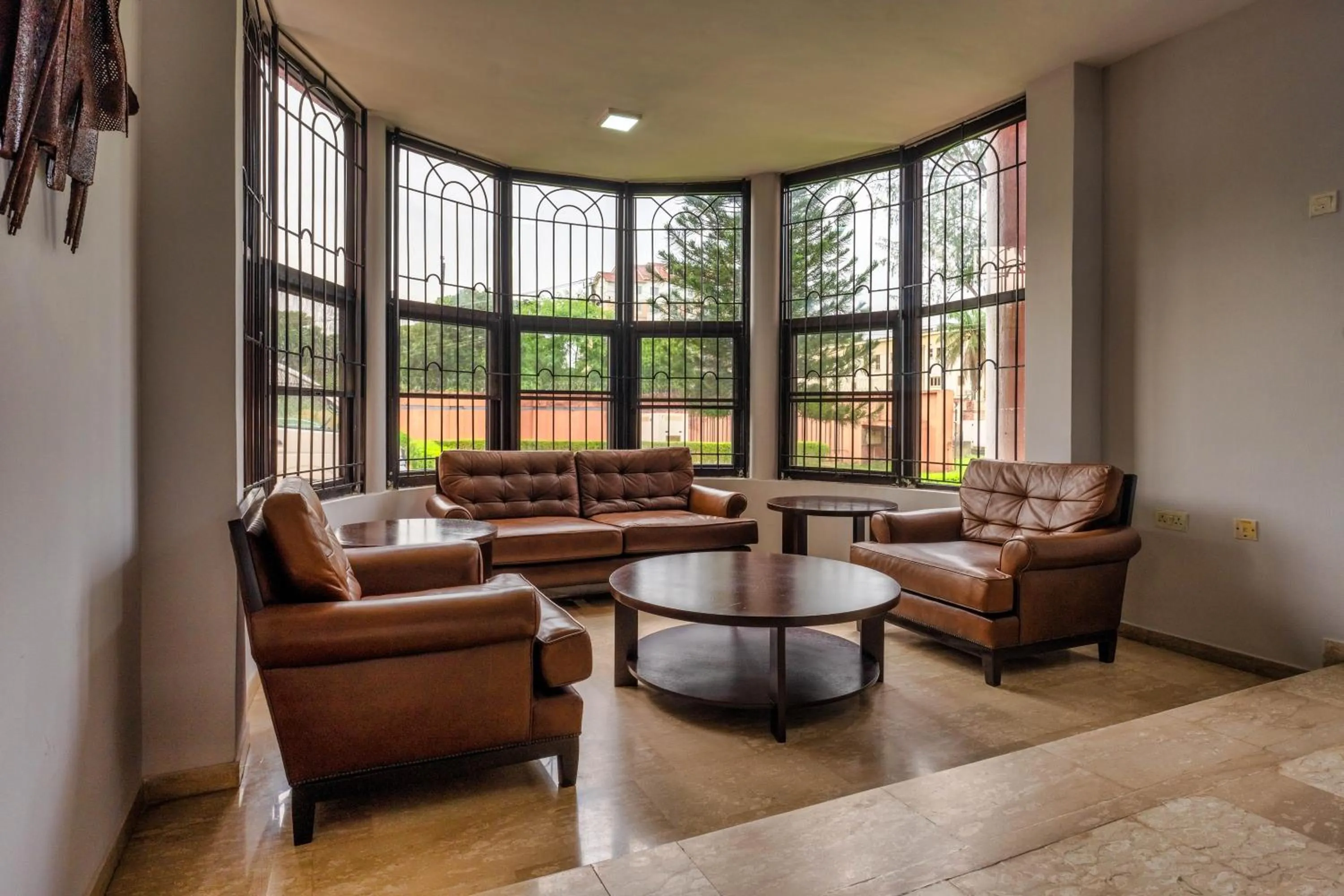 Seating area in The Guest House
