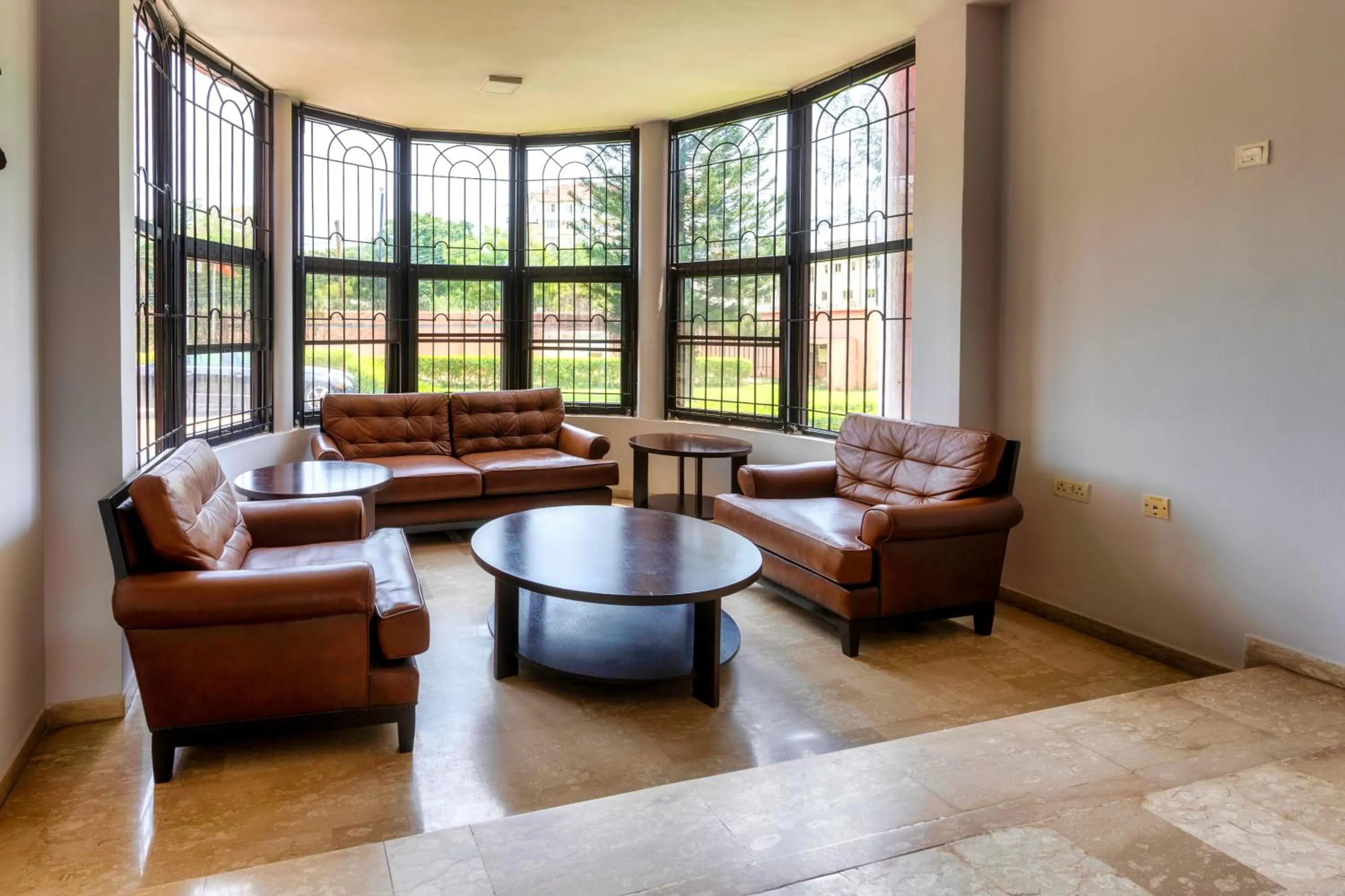 Seating area in The Guest House