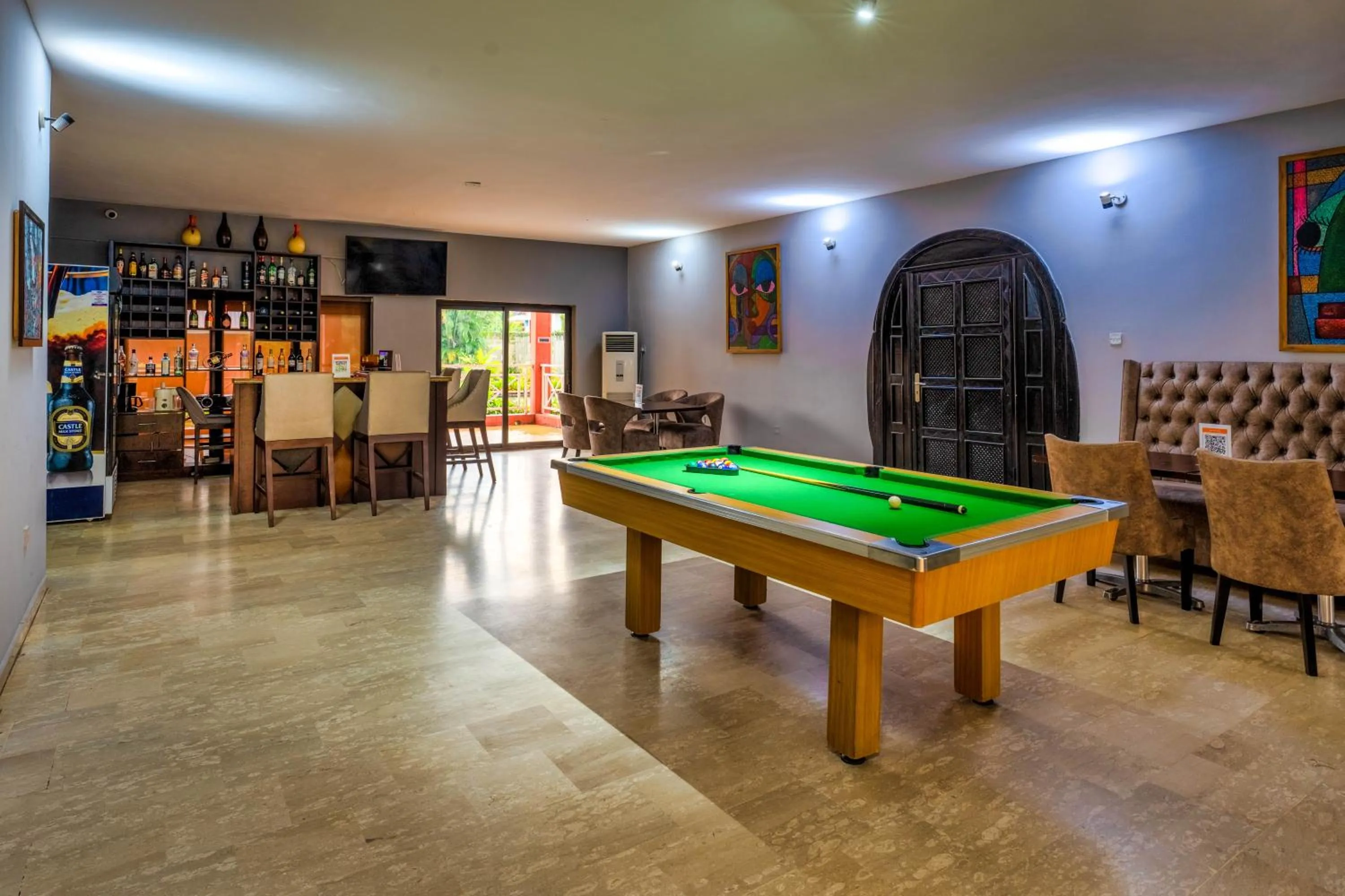 Game Room in The Guest House