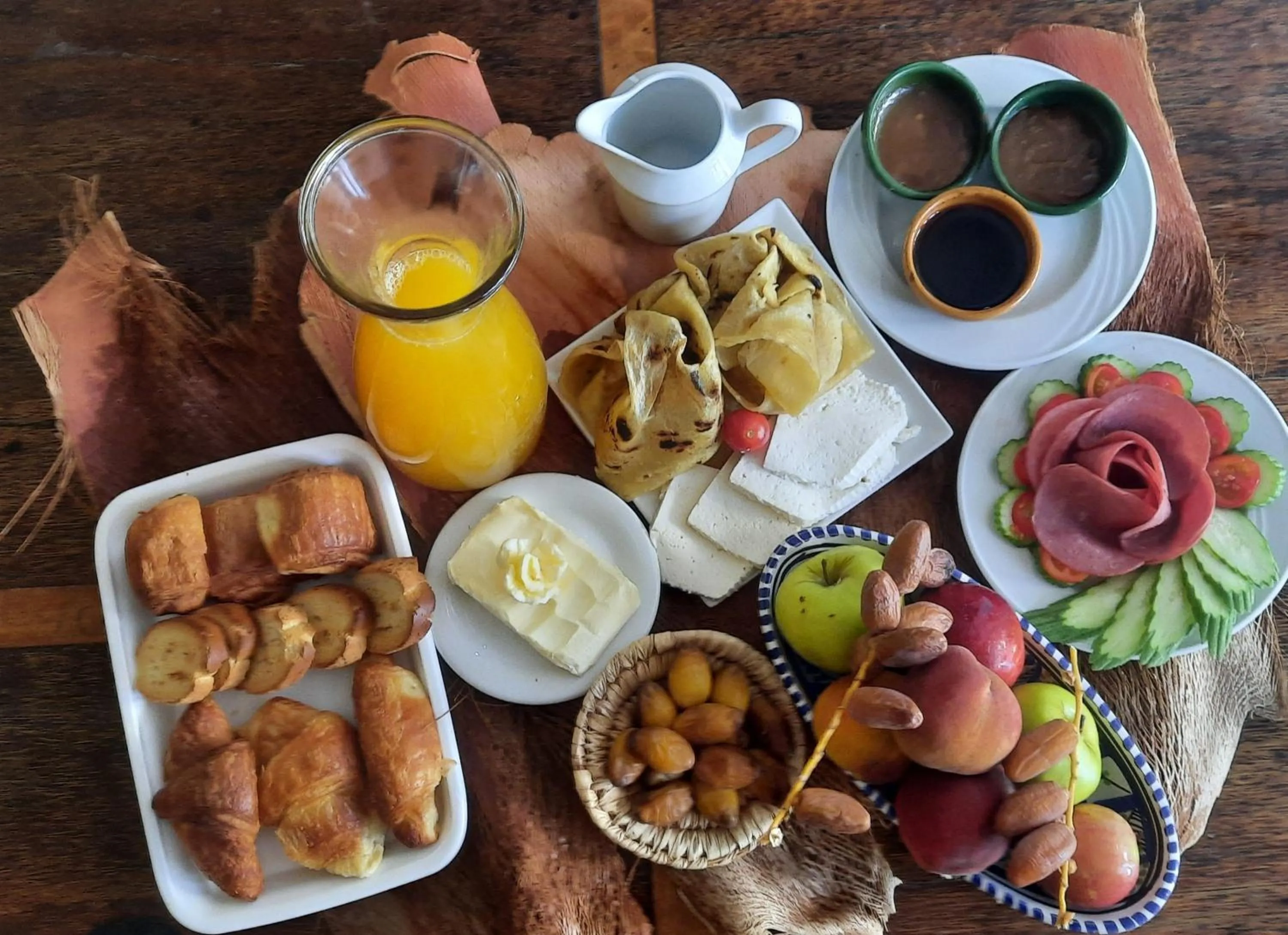 Breakfast in Villa Taouzert