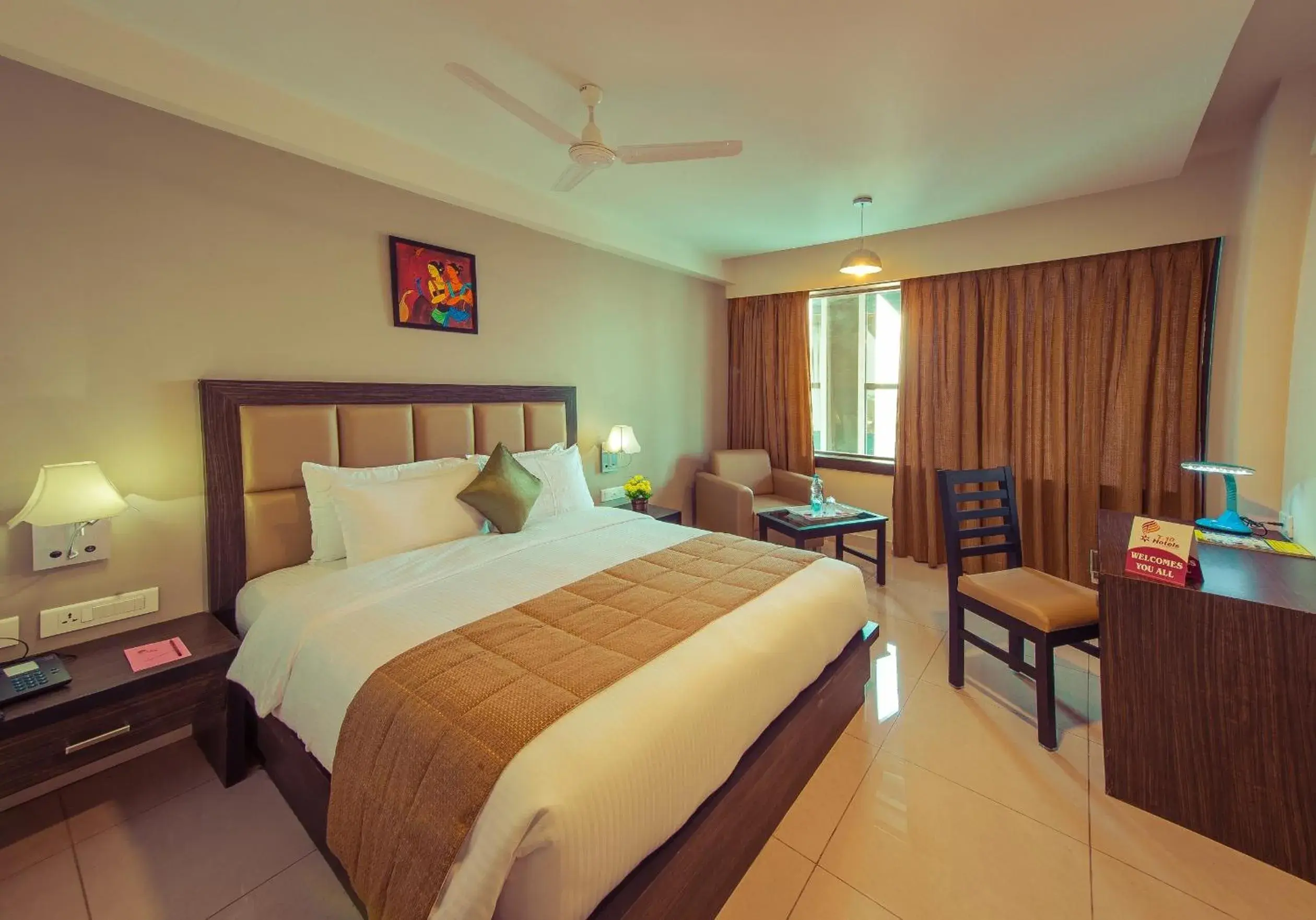 Photo of the whole room, Bed in Plaza Hotel Trichy Photo of the whole room, Bed in Plaza Hotel Trichy