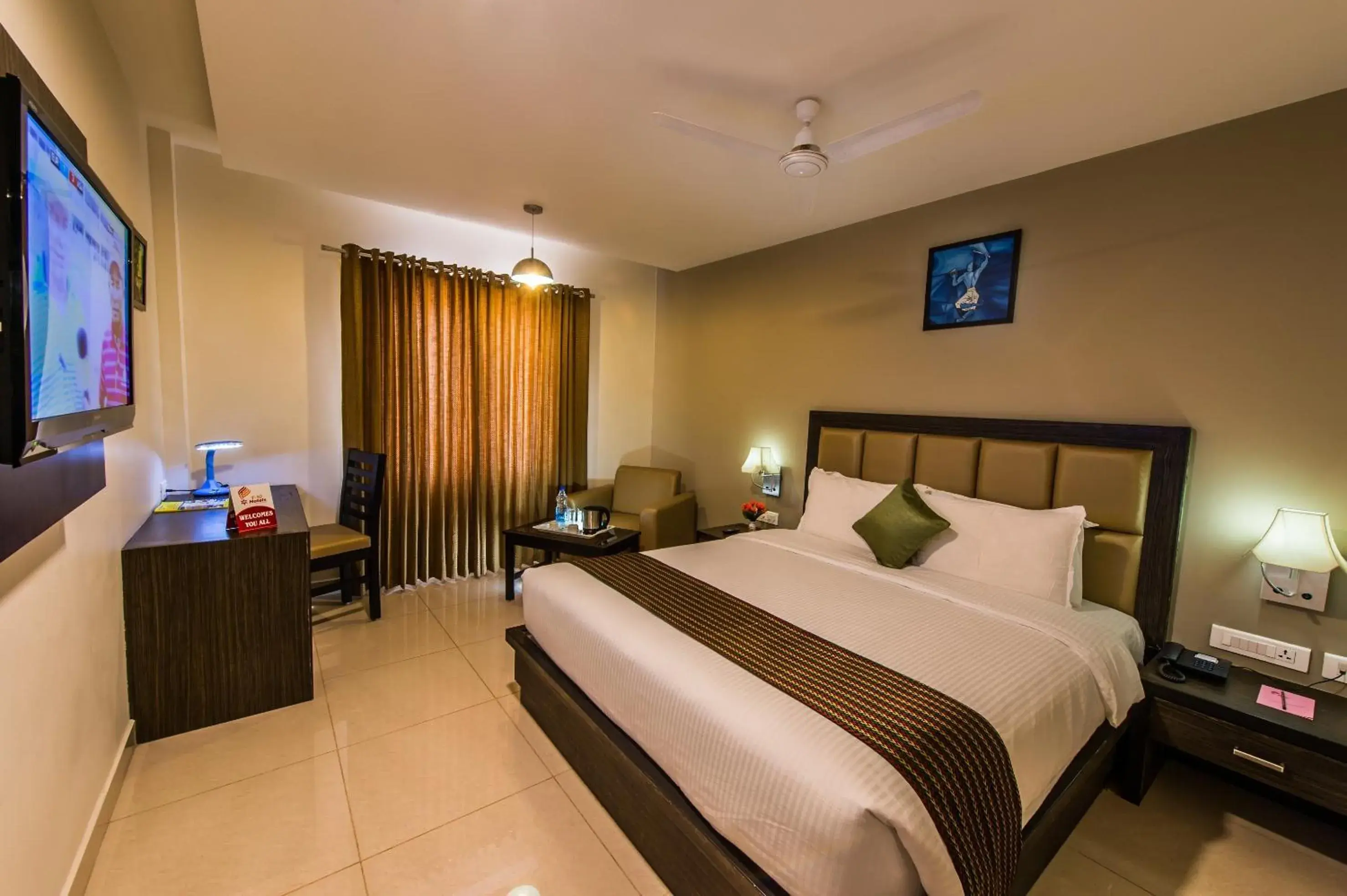 Bed in Plaza Hotel Trichy Bed in Plaza Hotel Trichy