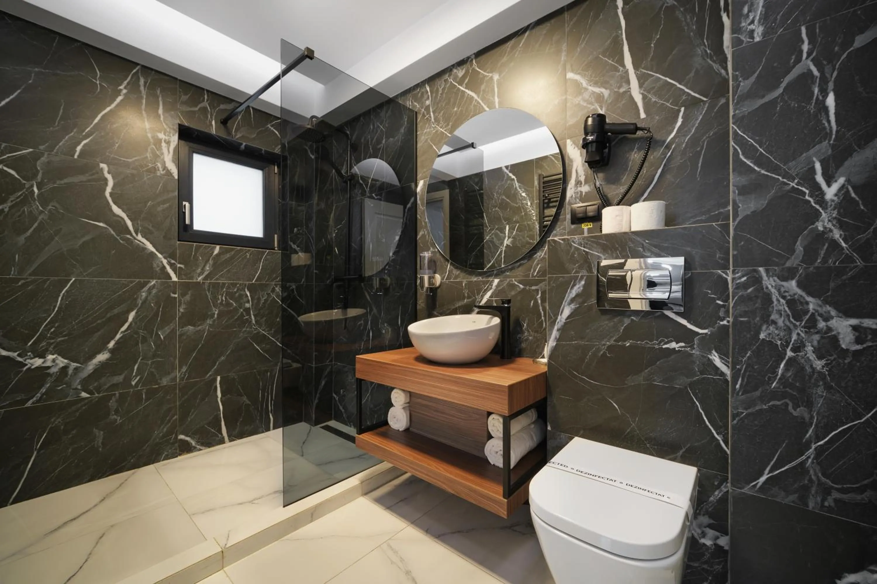 Shower in MONARC Boutique ApartHotel - SELF CHECK-IN