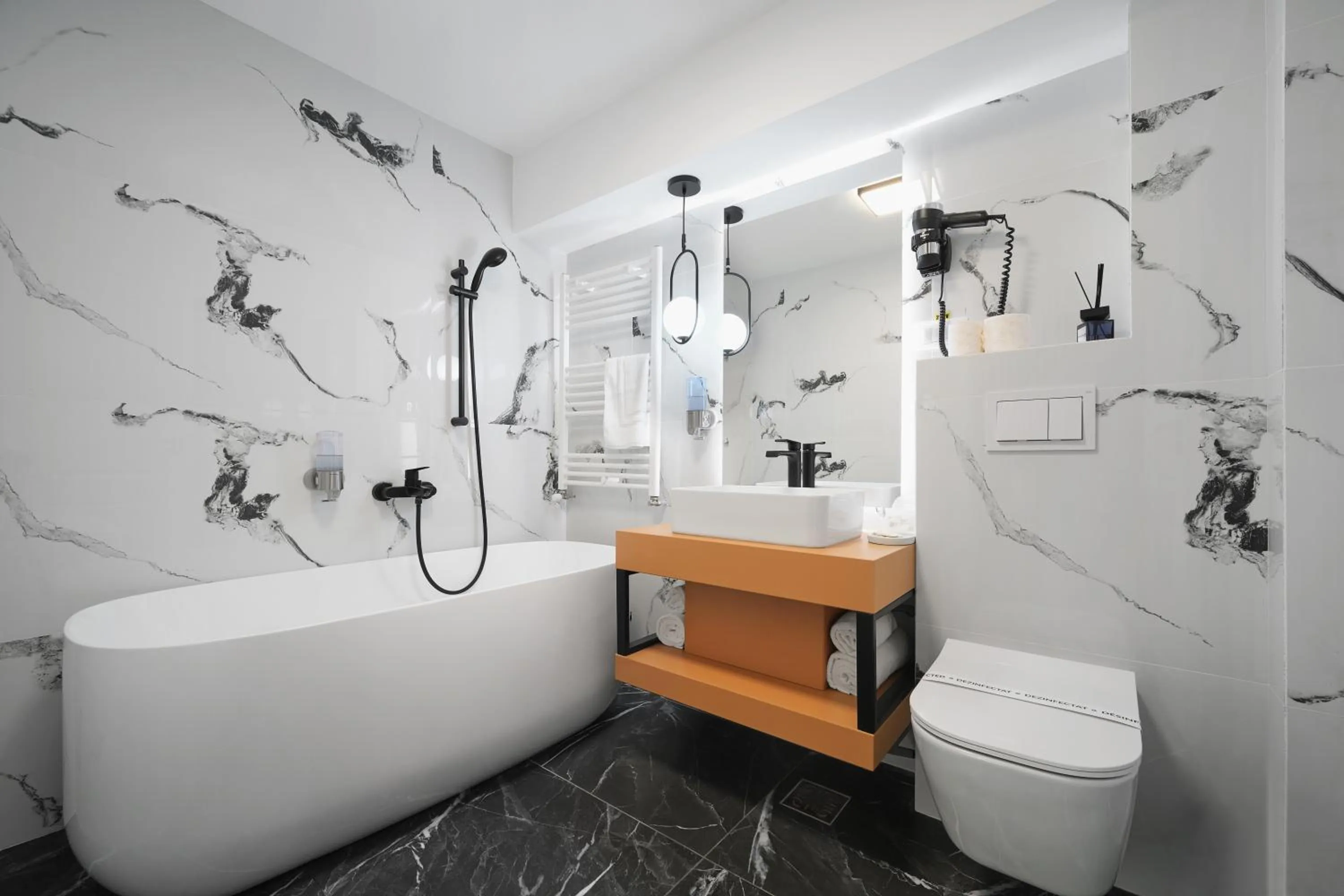 Toilet in MONARC Boutique ApartHotel - SELF CHECK-IN