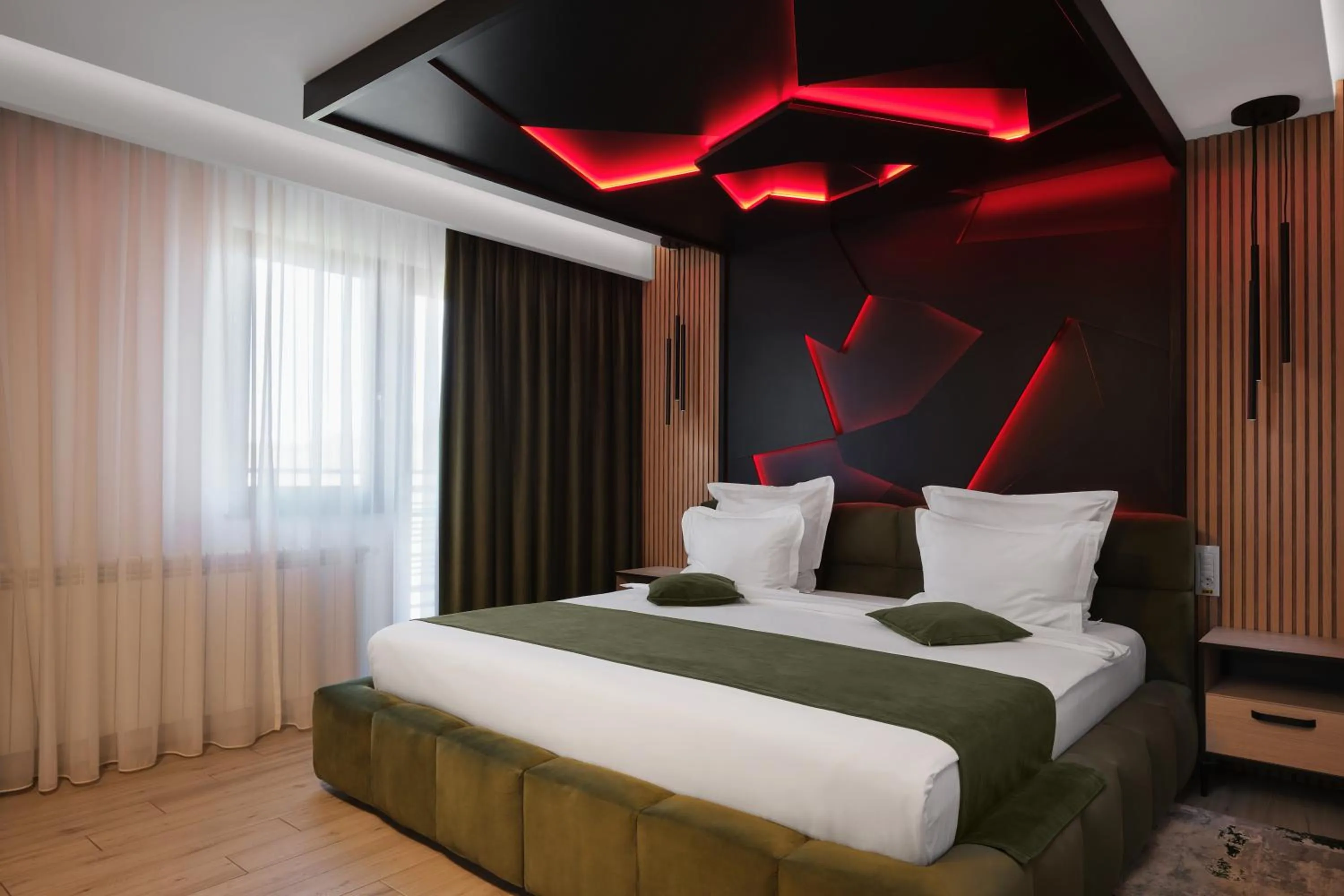 Bed in MONARC Boutique ApartHotel - SELF CHECK-IN