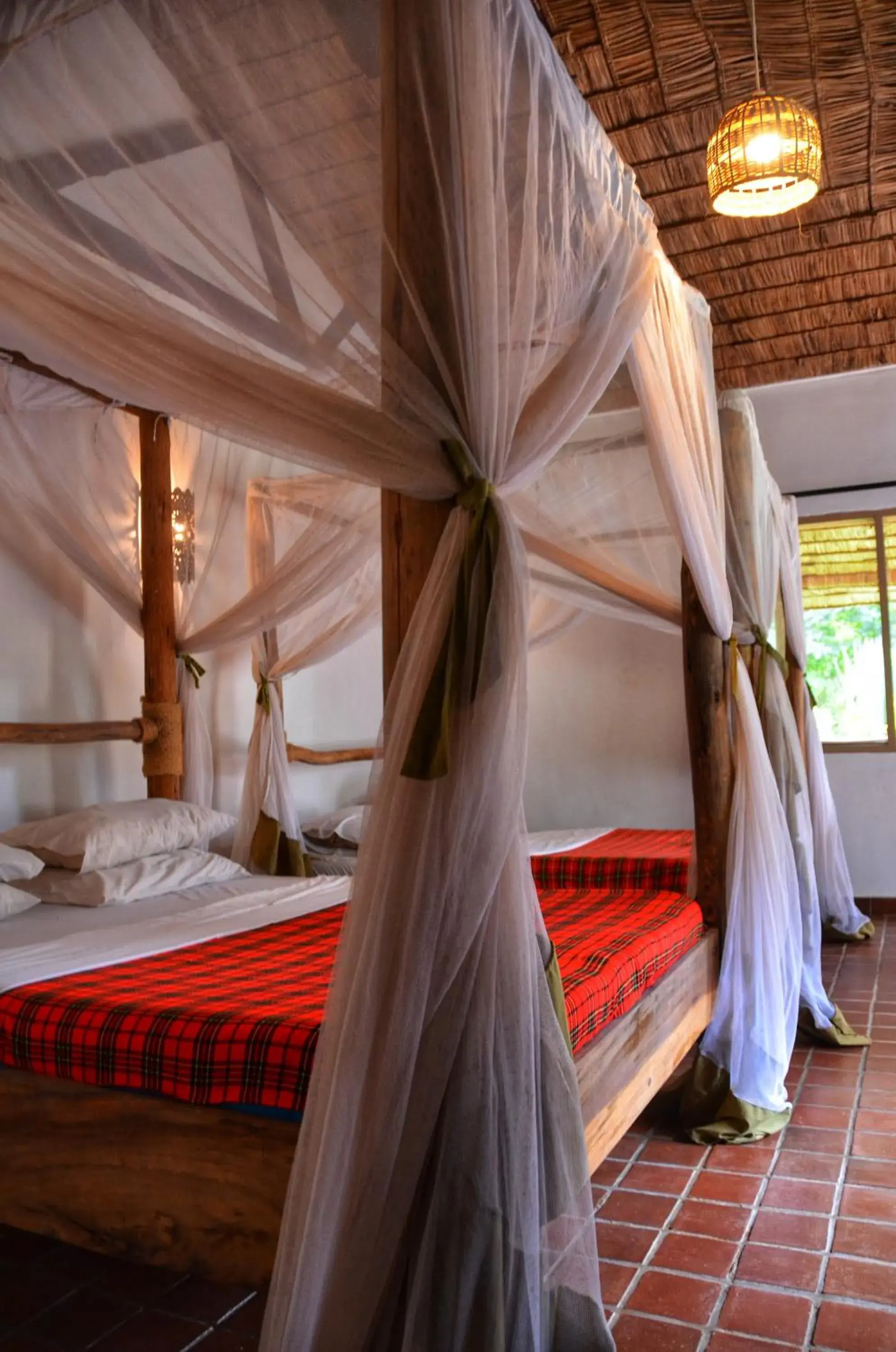 Bed in Honey Badger Lodge Bed in Honey Badger Lodge
