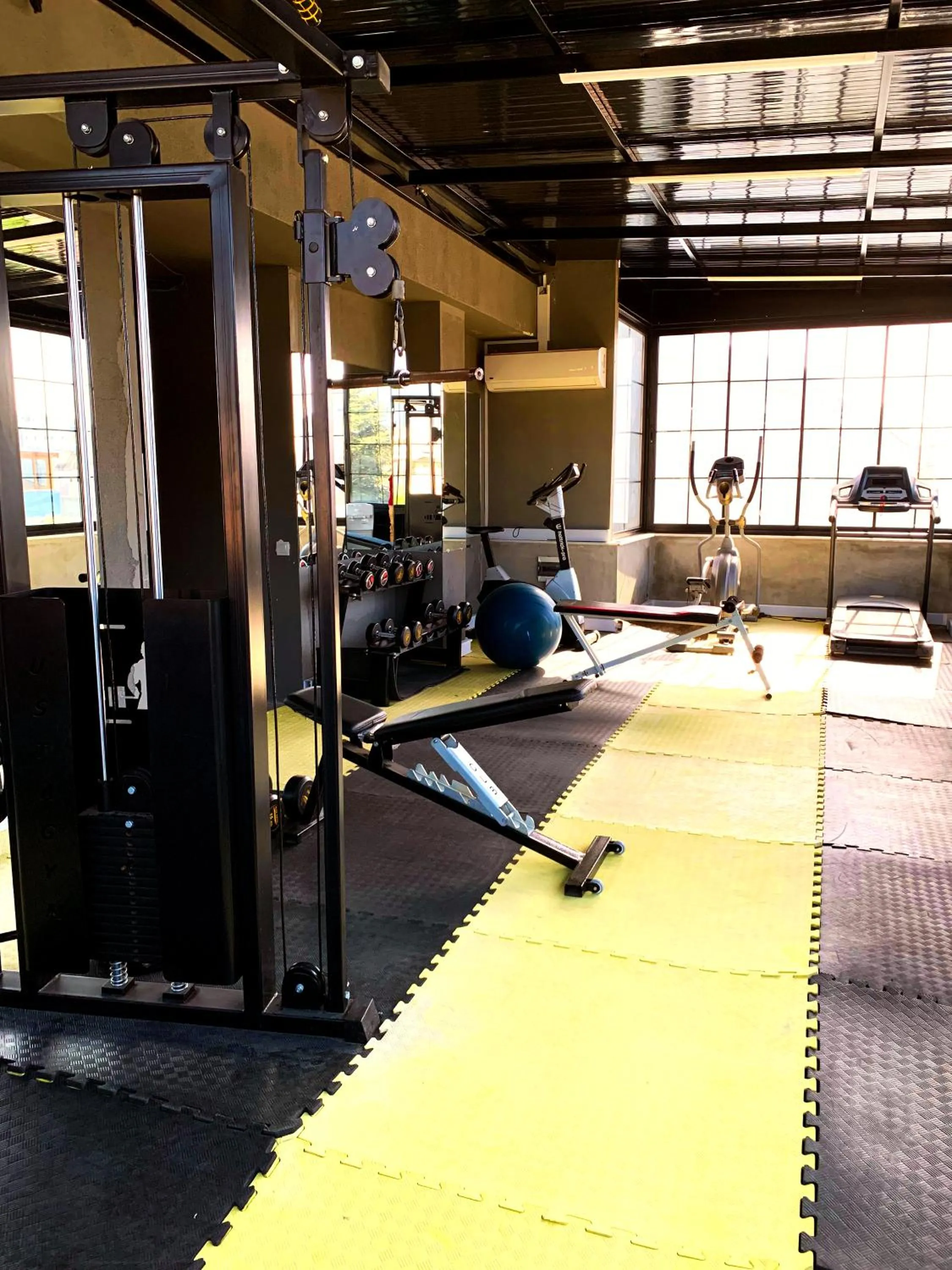 Fitness centre/facilities in Basel Hotel