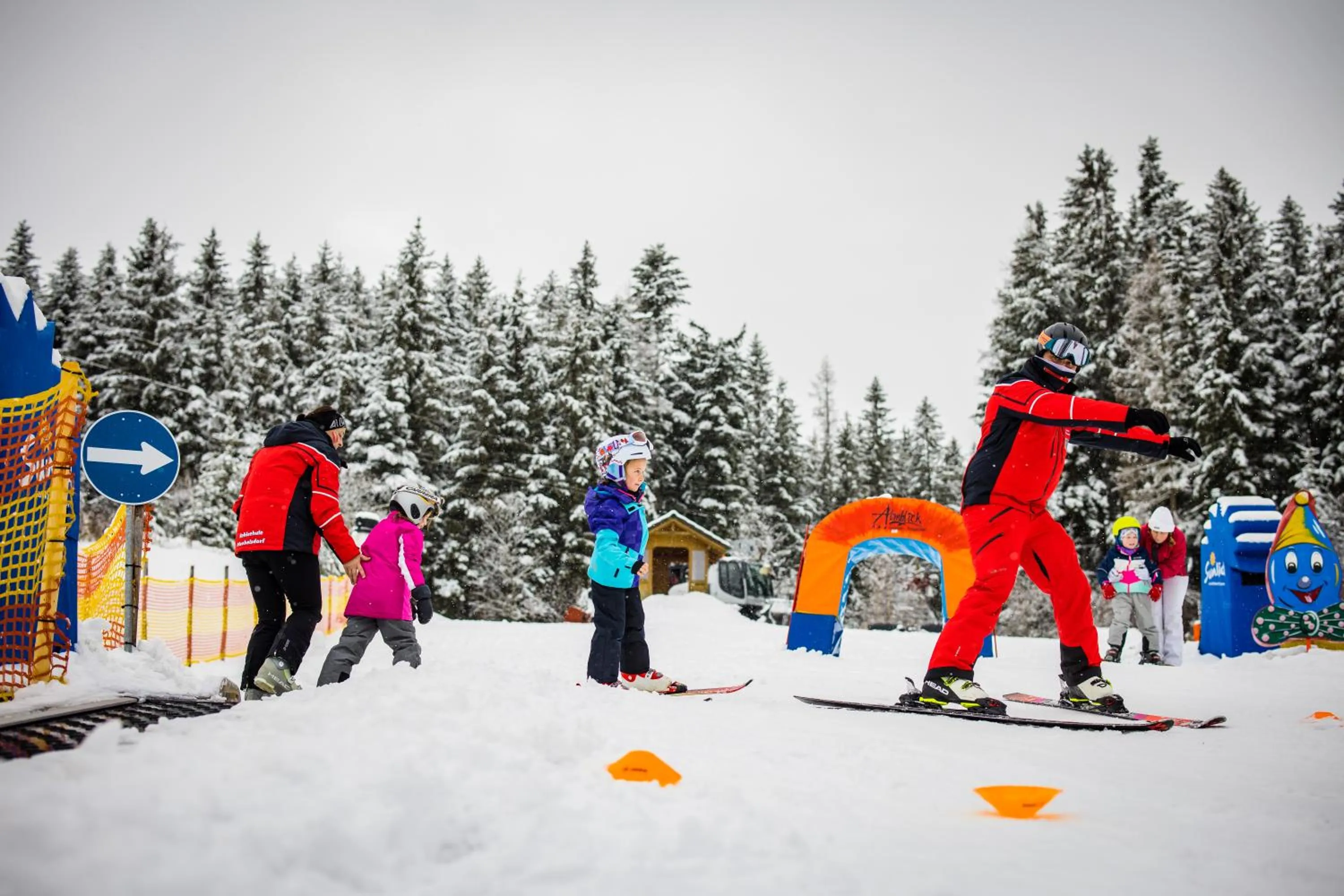 Ski School in Der Almblick