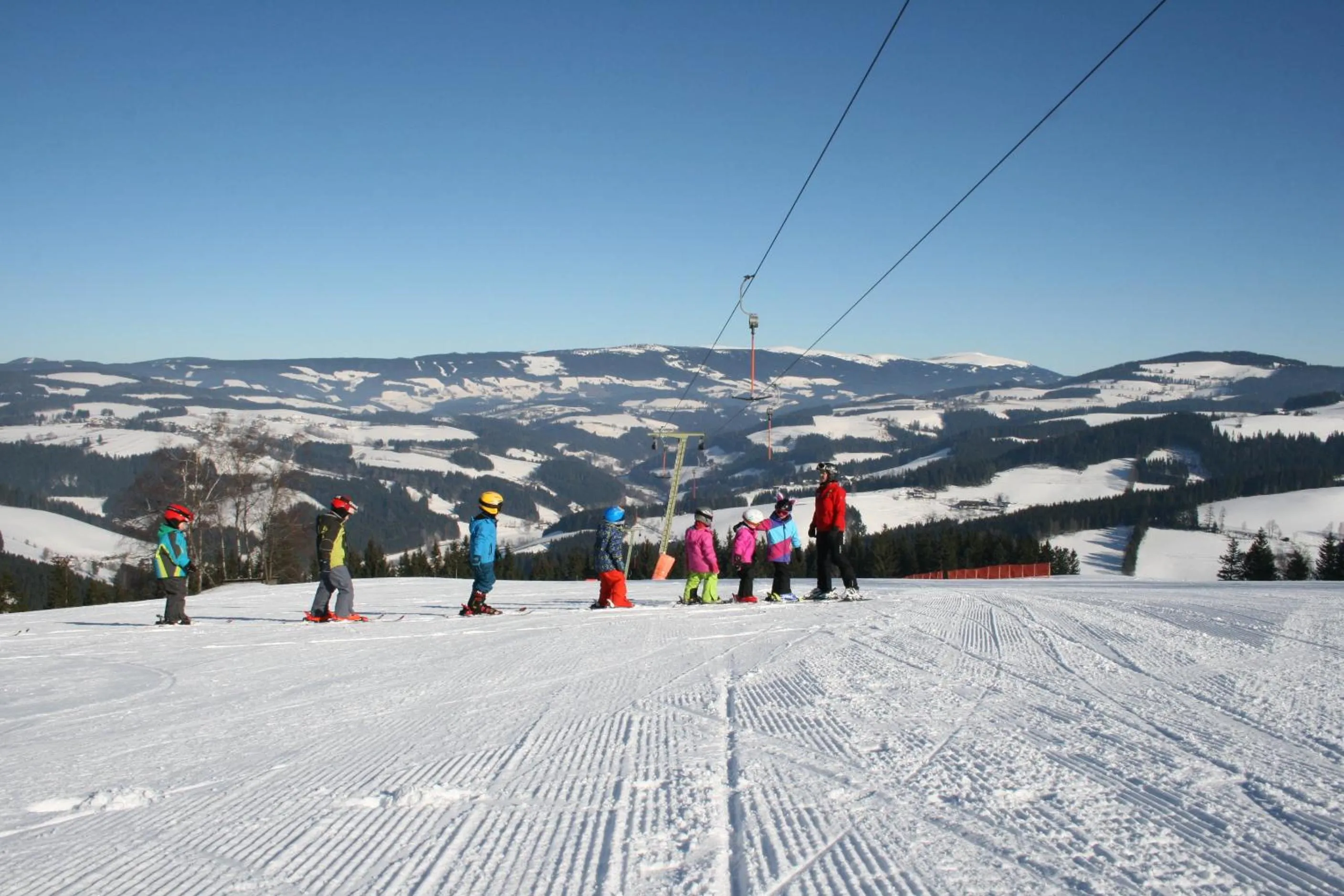 Ski School in Der Almblick