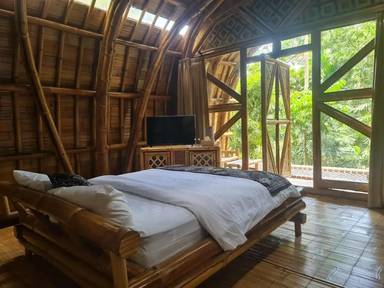 Bed in The Osing Bamboo Resort - a LIBERTA Collection Bed in The Osing Bamboo Resort - a LIBERTA Collection