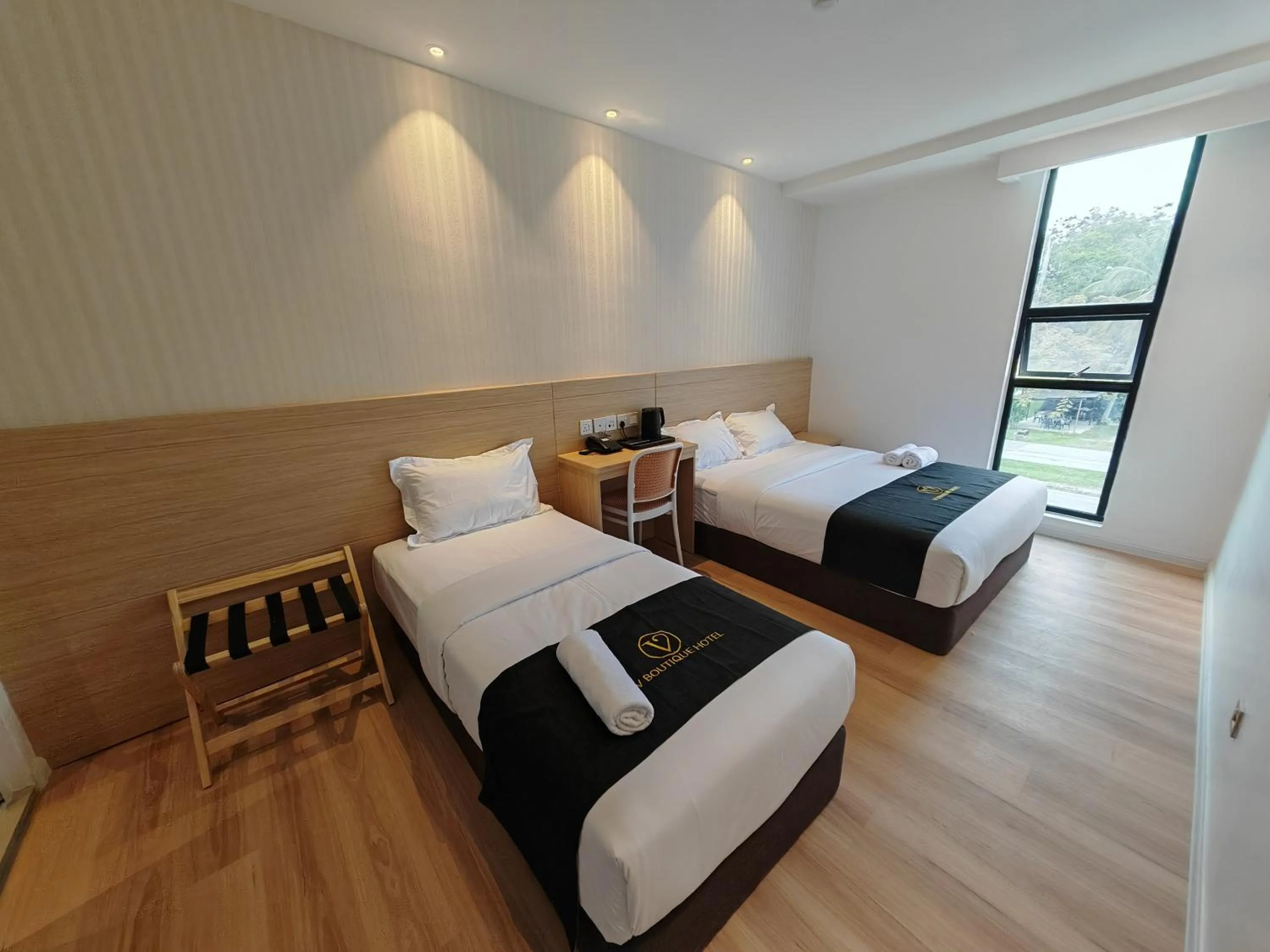 Bedroom, Bed in V Boutique Hotel Seremban