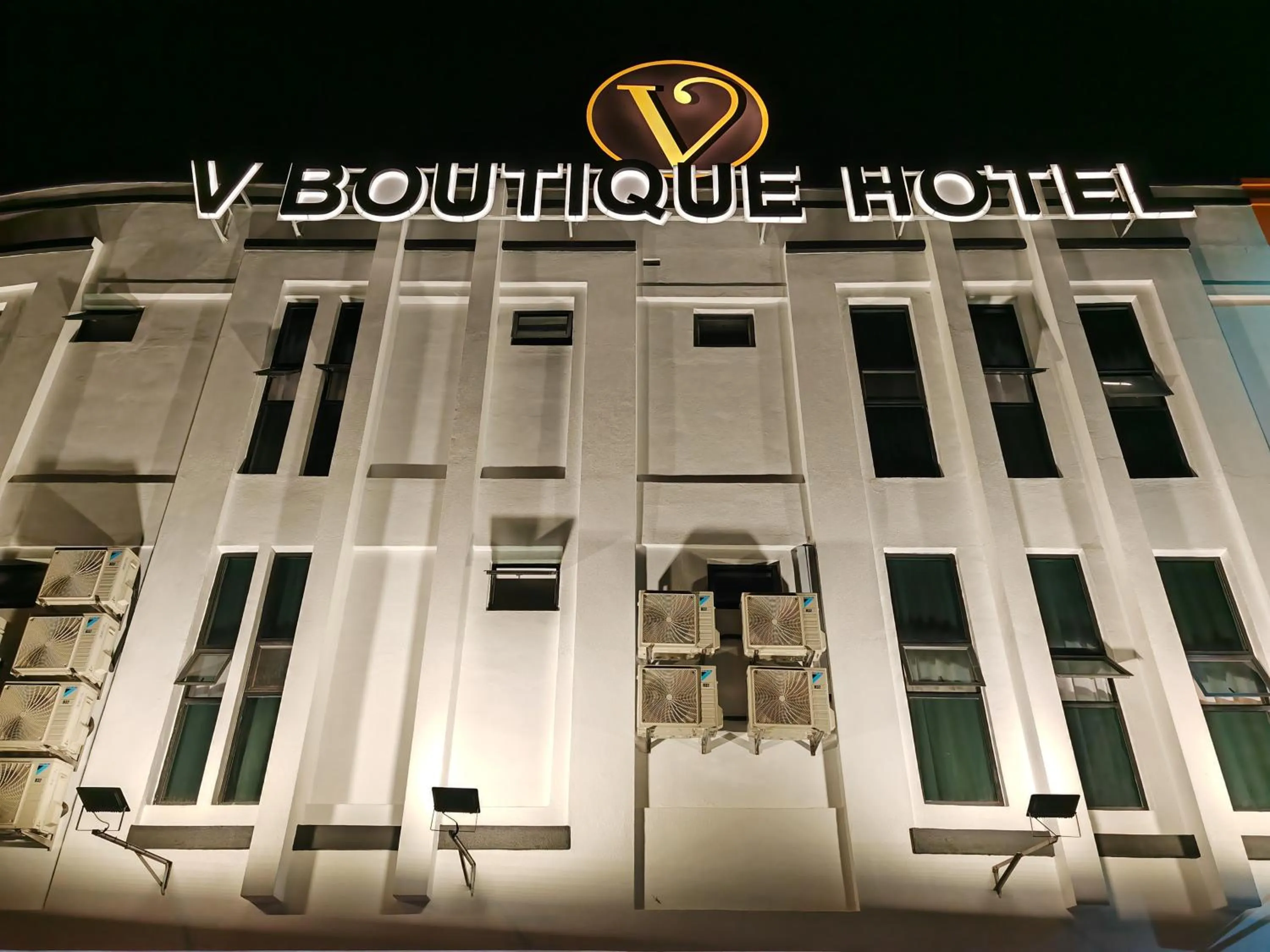 Property building in V Boutique Hotel Seremban
